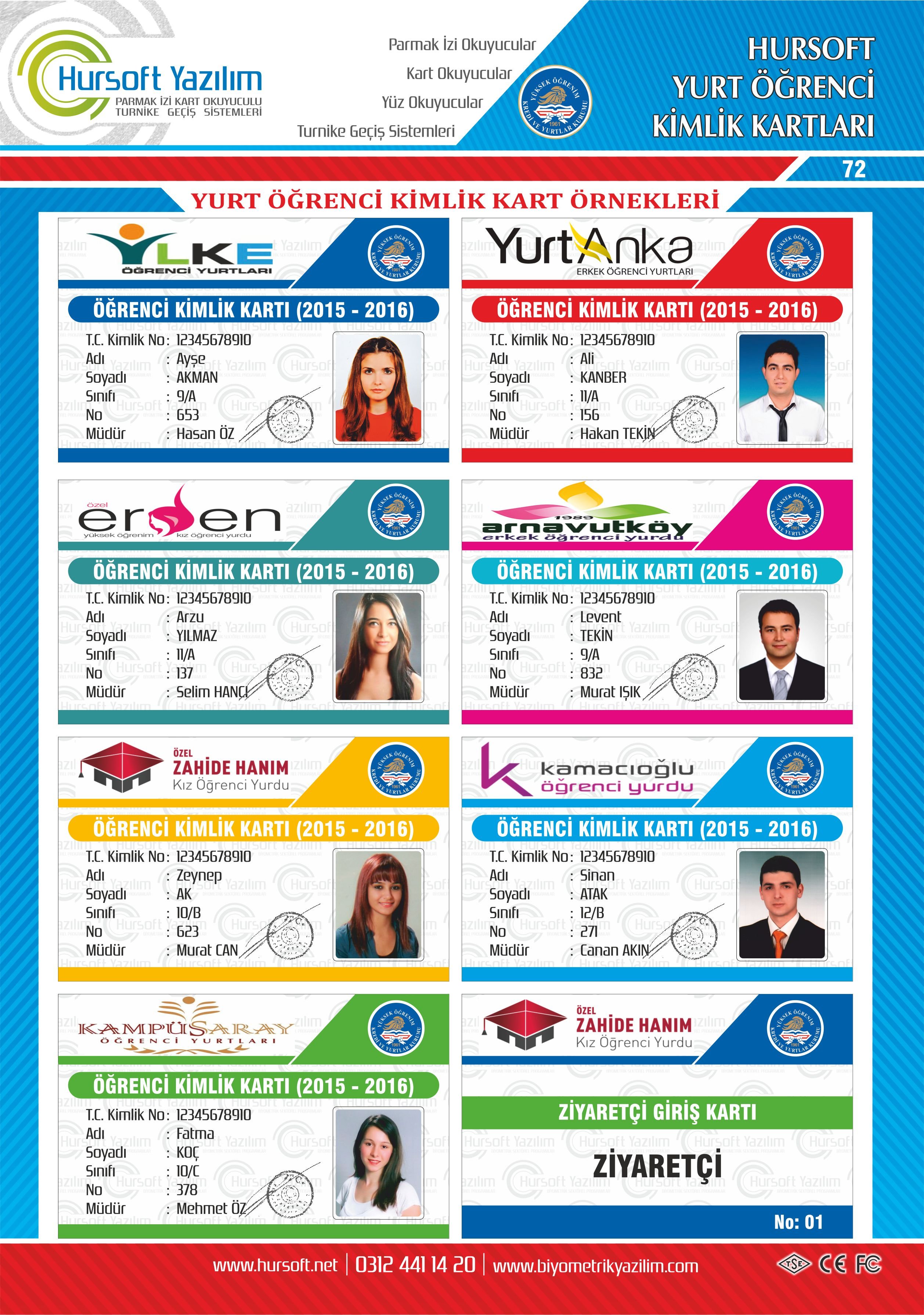 yurt öğrenci kimlik kartı