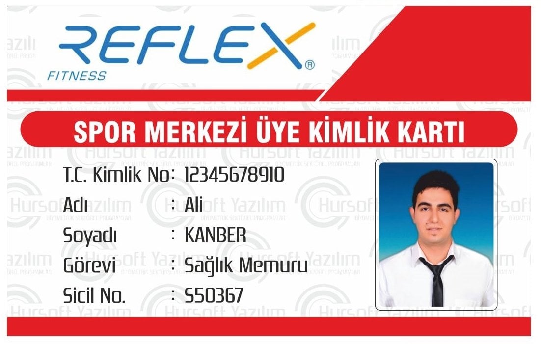 ÜYE KİMLİK KARTI (PROXİMİTY - MİFARE KART BASKILI) - MATBAA BASKISI - 100 ADET KART