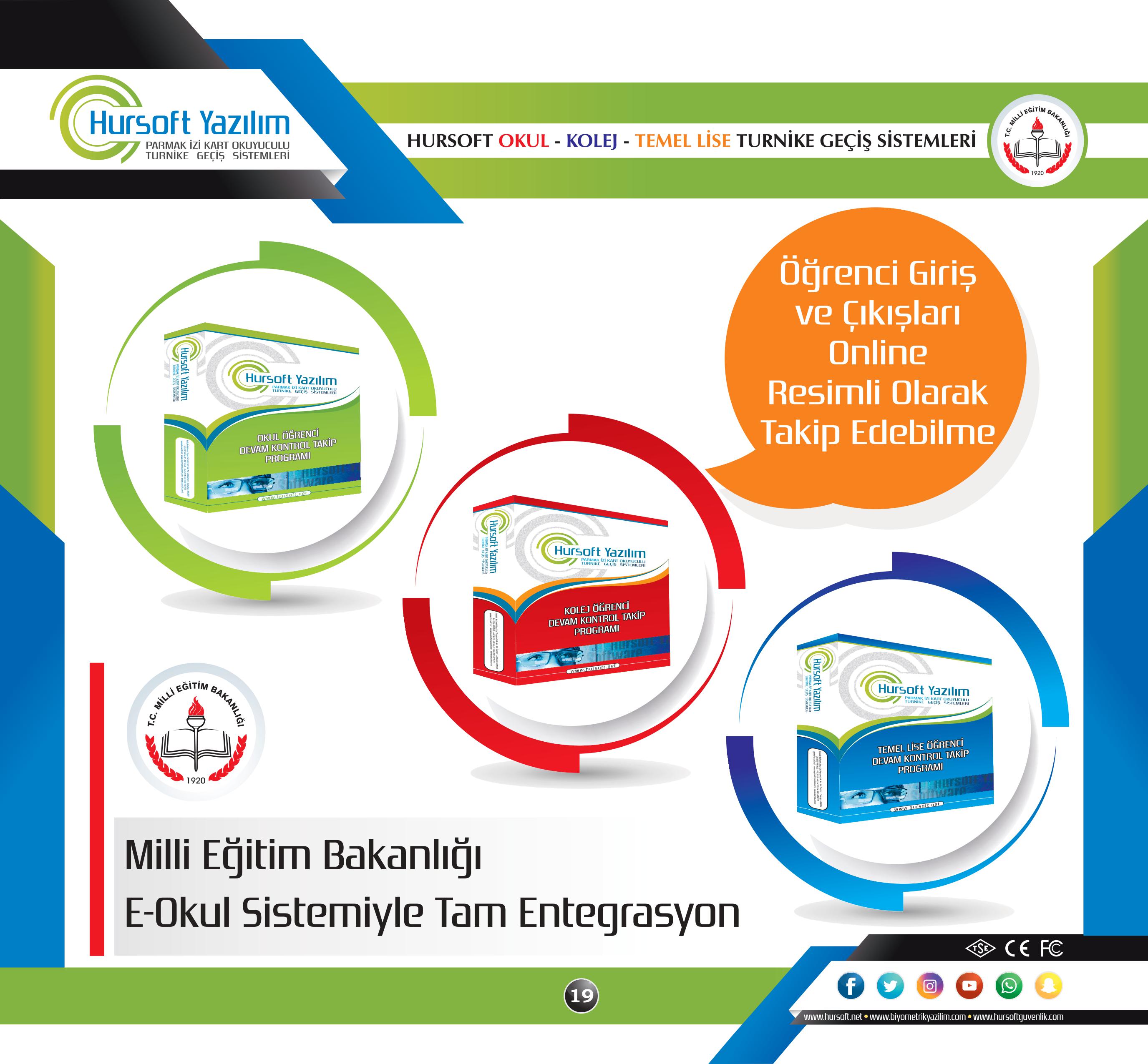 OKUL TURNİKE SİSTEMLERİ, OKUL TURNİKELERİ