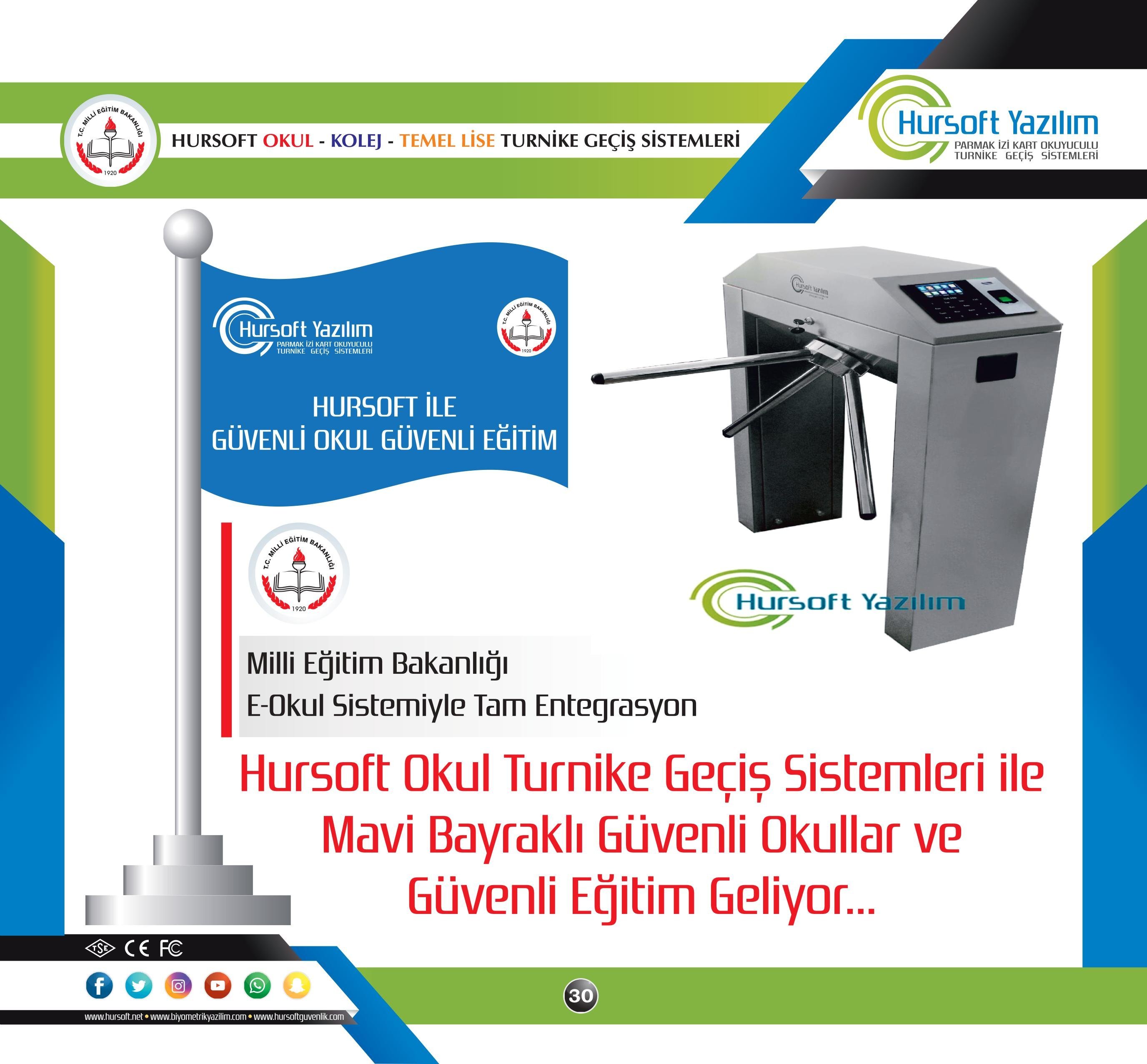 OKUL TURNİKE SİSTEMLERİ, OKUL TURNİKELERİ