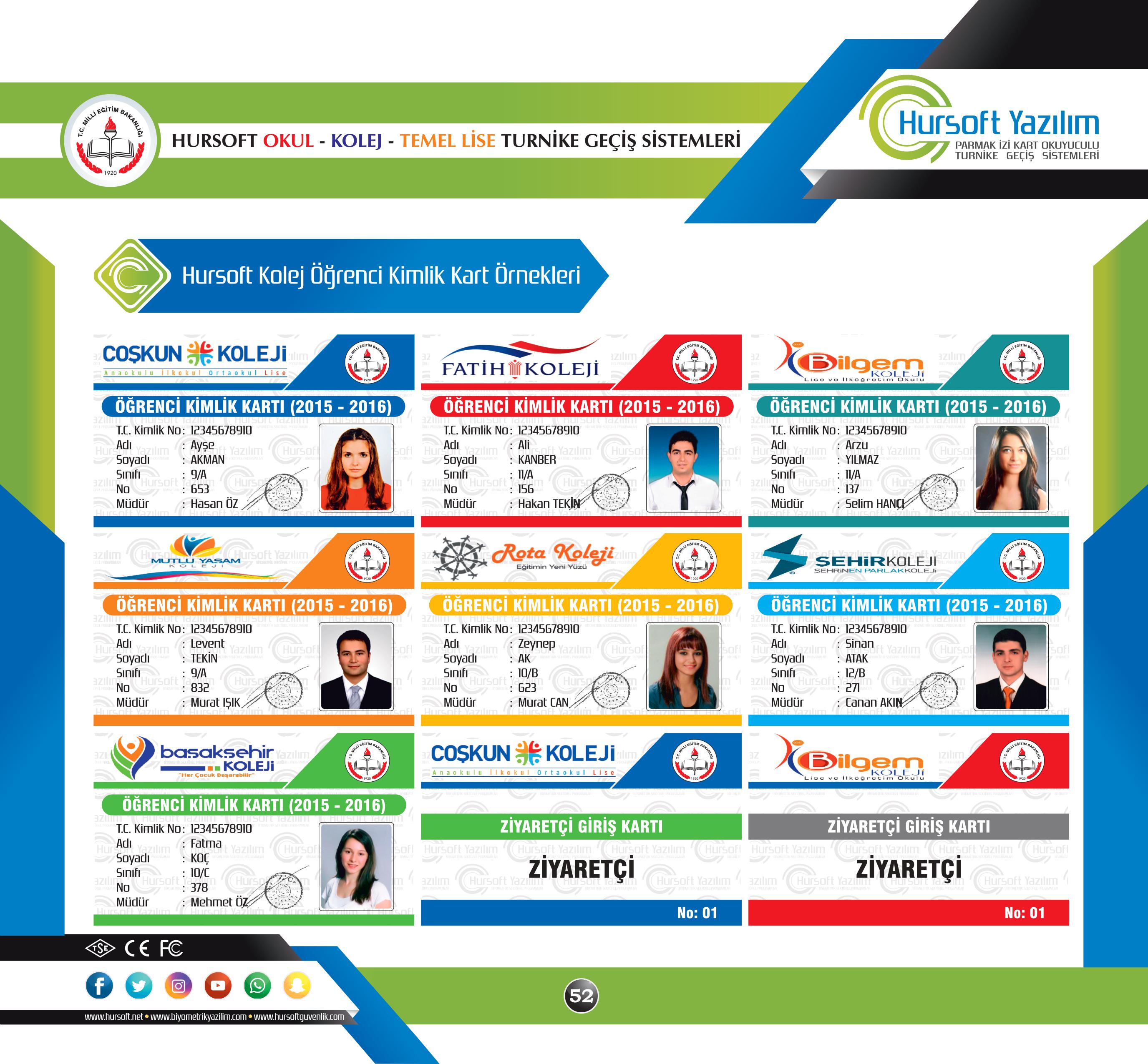 OKUL TURNİKE SİSTEMLERİ, OKUL TURNİKELERİ