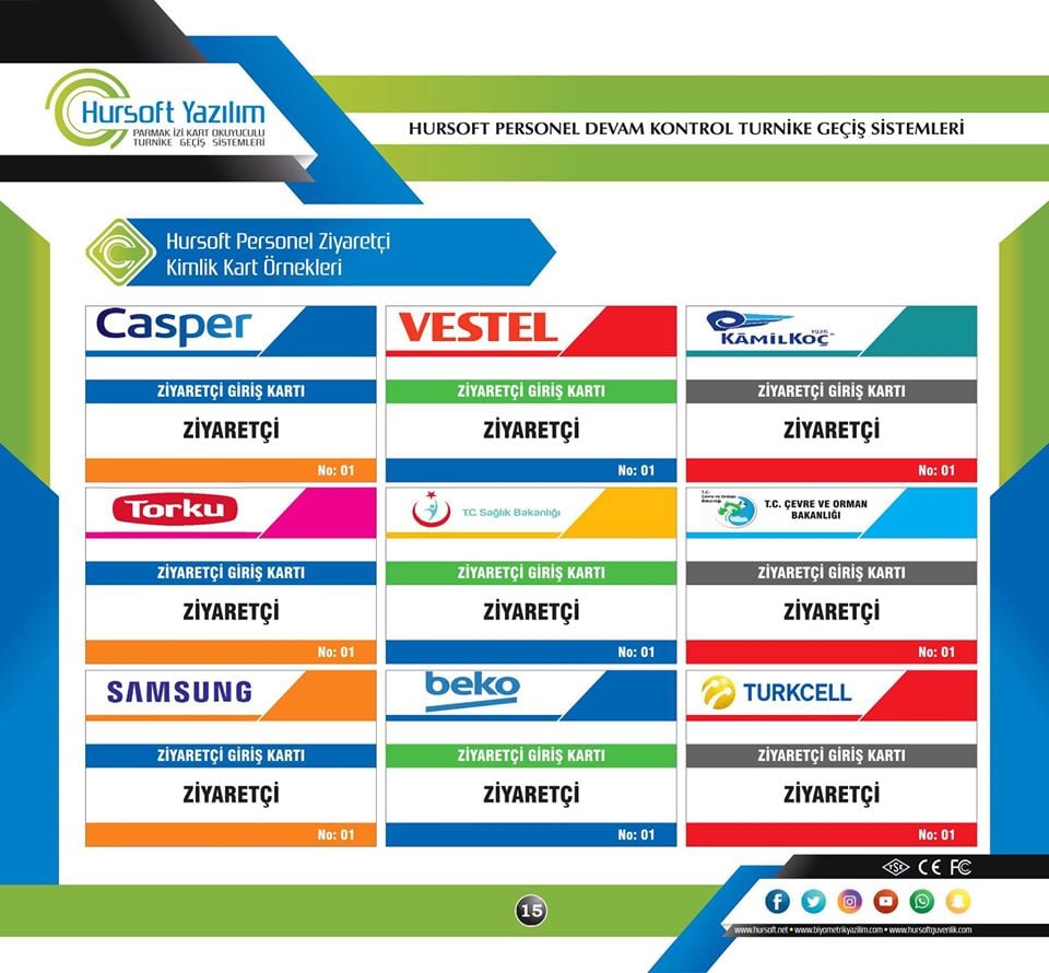 KART OKUYUCULU PERSONEL TAKİP SİSTEMLERİ