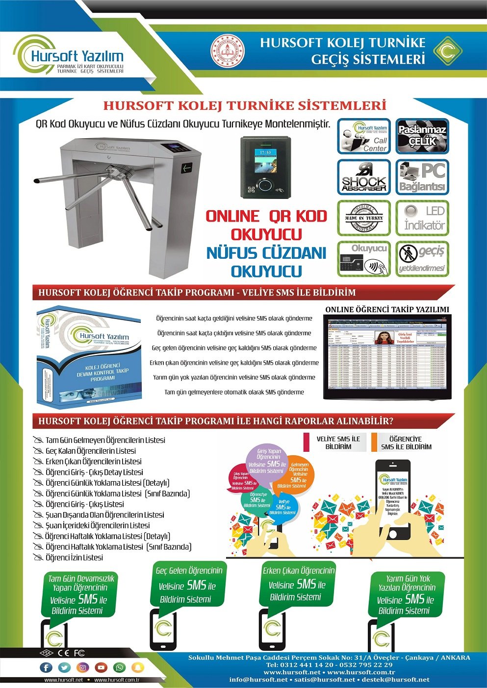 KOLEJ TURNİKE SİSTEMLERİ