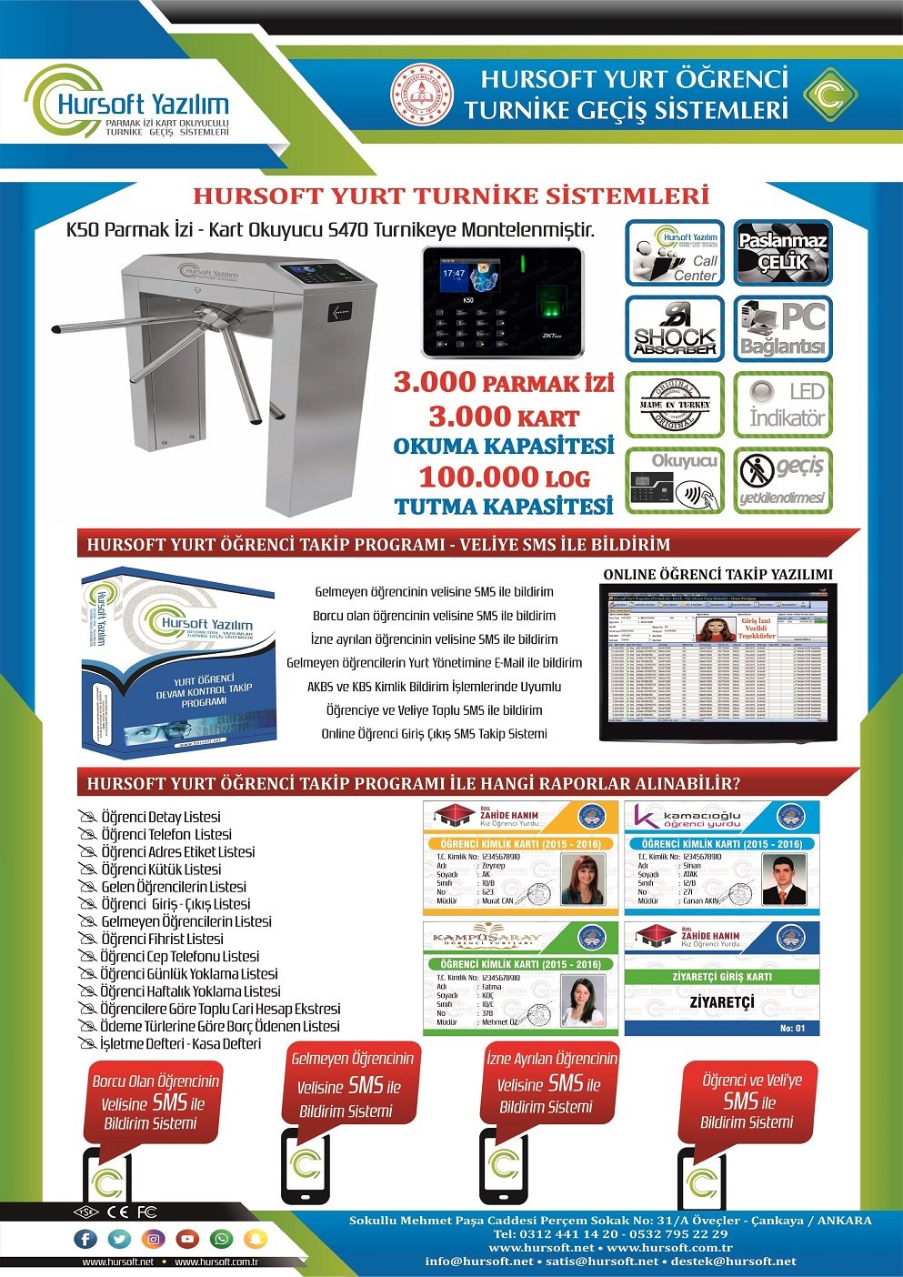 YURT TURNİKE SİSTEMLERİ
