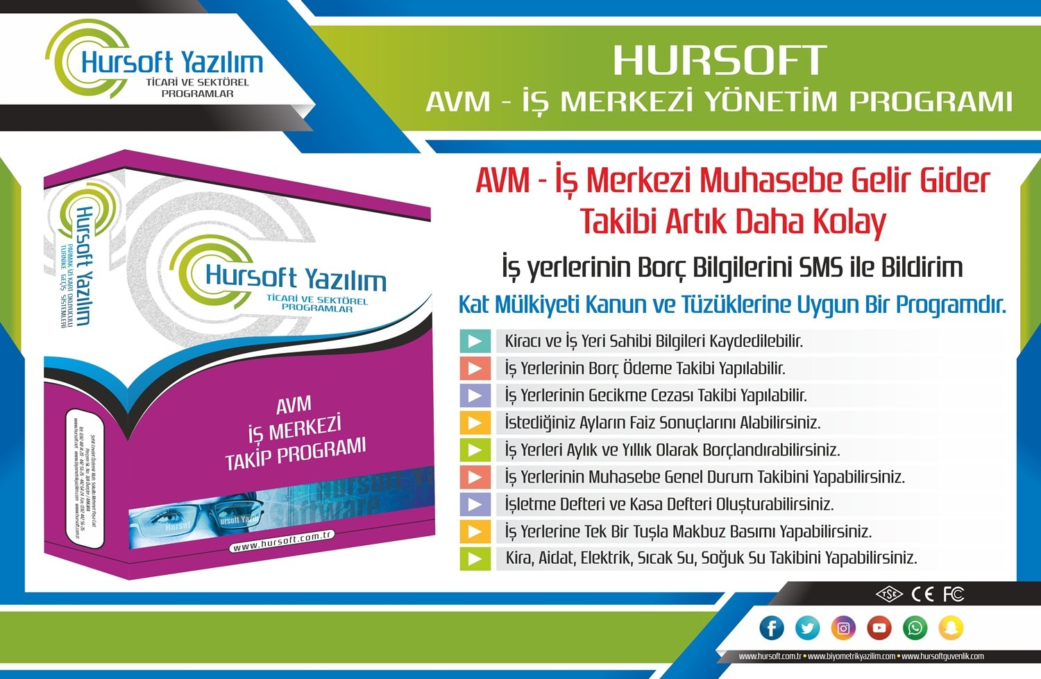 AVM İŞ MERKEZİ MUHASEBE PROGRAMI