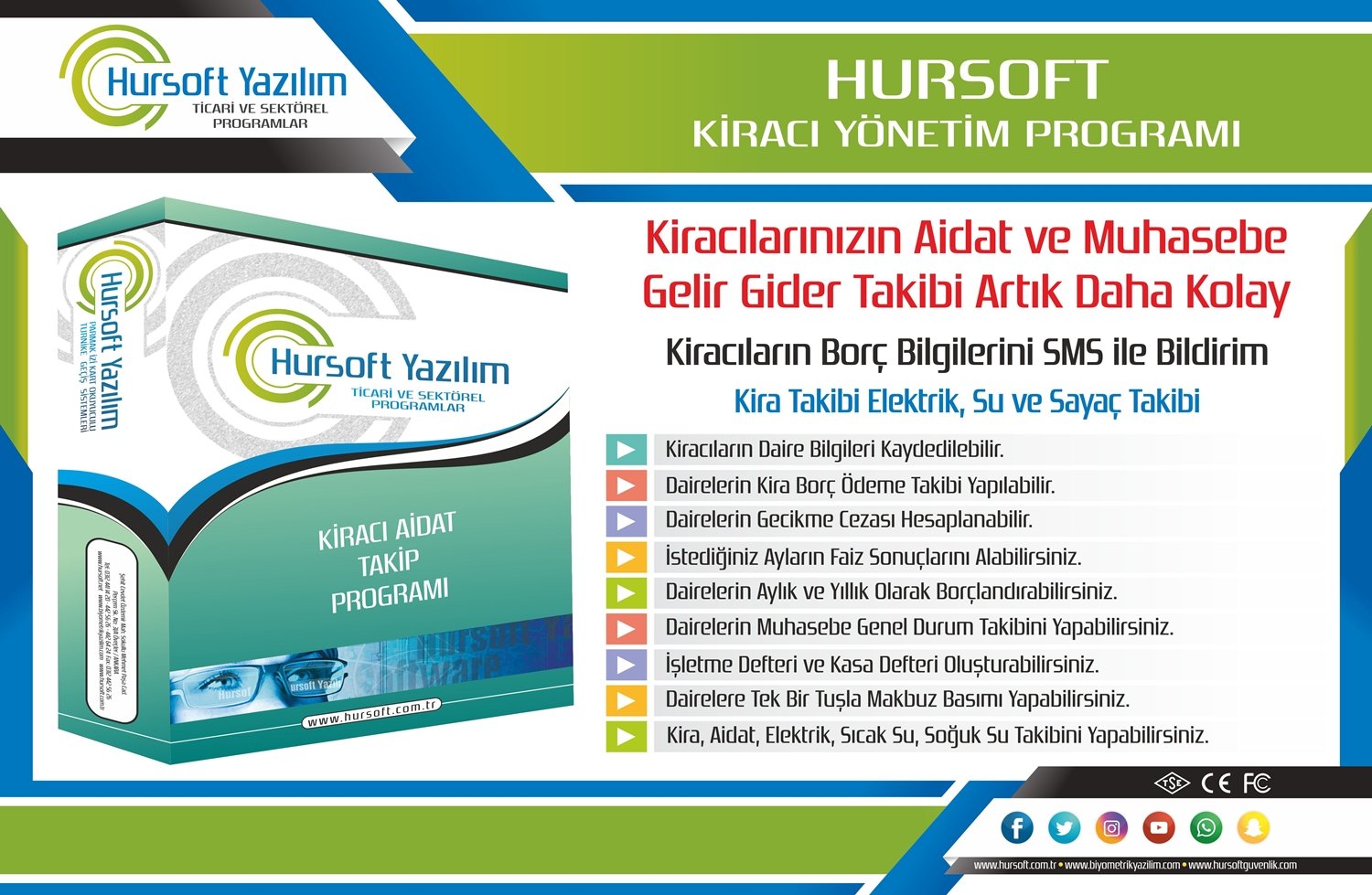 KİRACI AİDAT TAKİP PROGRAMI