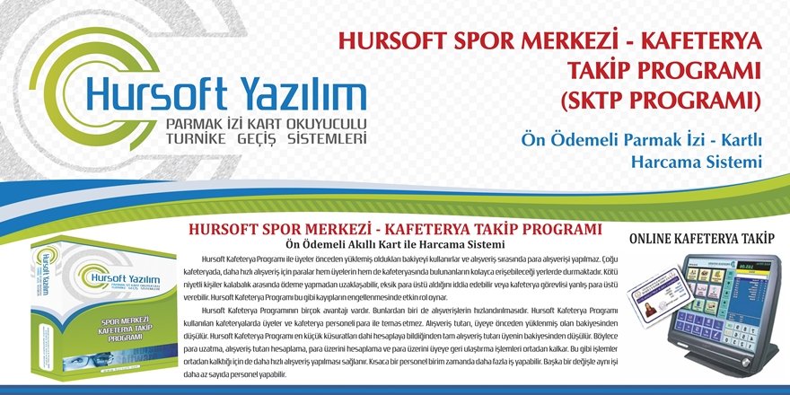 Spor Kafeterya Takip Sistemleri Slayt 1
