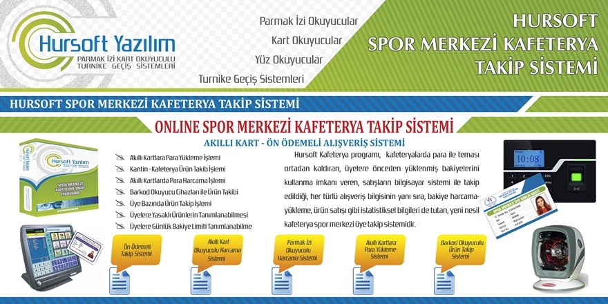Spor Kafeterya Takip Sistemleri Slayt 2