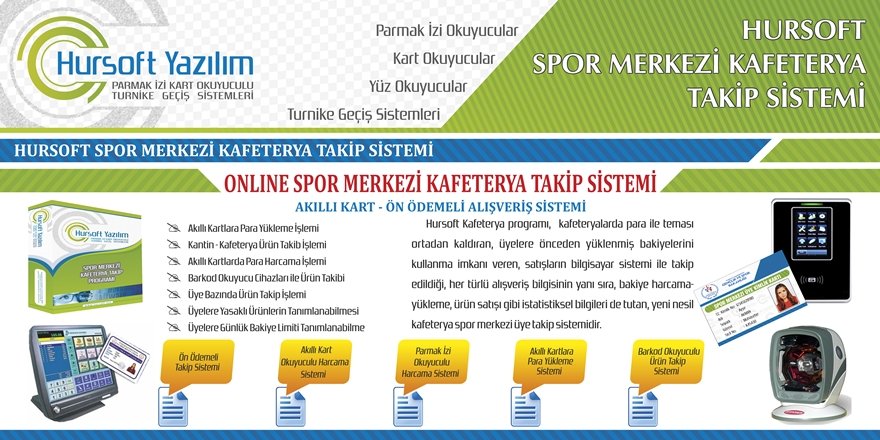 Spor Kafeterya Takip Sistemleri Slayt 3
