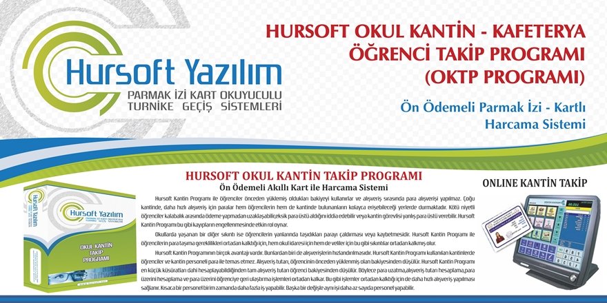 Okul Kantin Takip Sistemleri Slayt 1