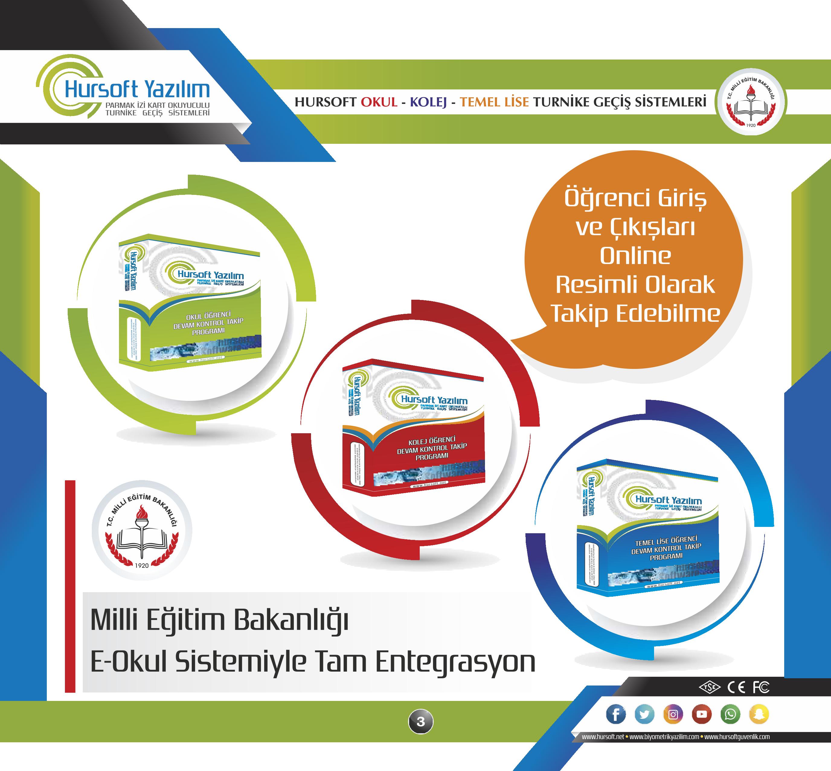 OKUL TURNİKE GEÇİŞ SİSTEMLERİ
