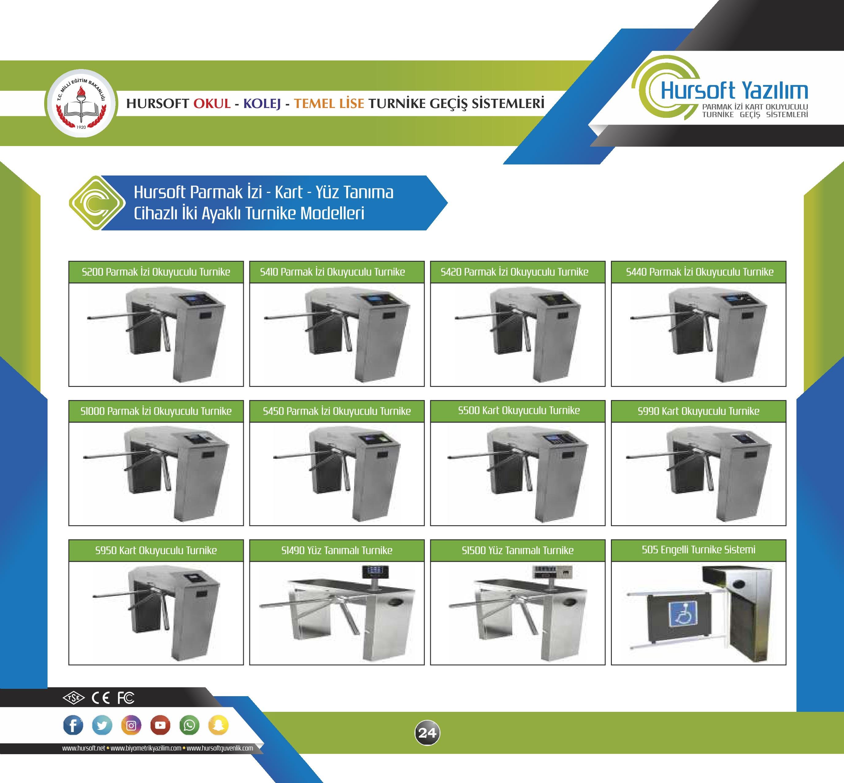 OKUL TURNİKE SİSTEMİ - OKUL TURNİKE GEÇİŞ SİSTEMLERİ
