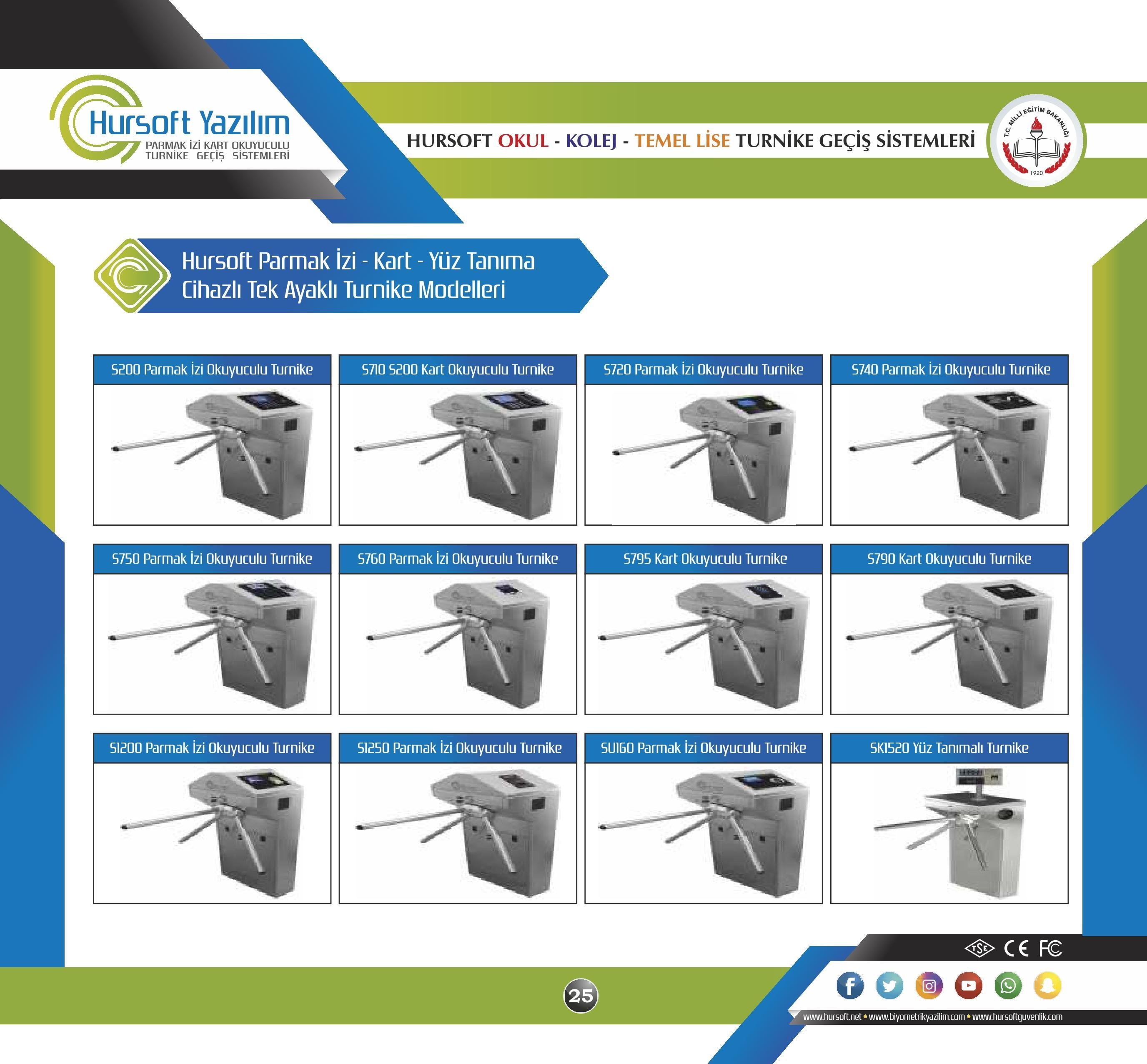 TURNİKE GEÇİŞ SİSTEMLERİ - OKUL TURNİKE GEÇİŞ SİSTEMLERİ