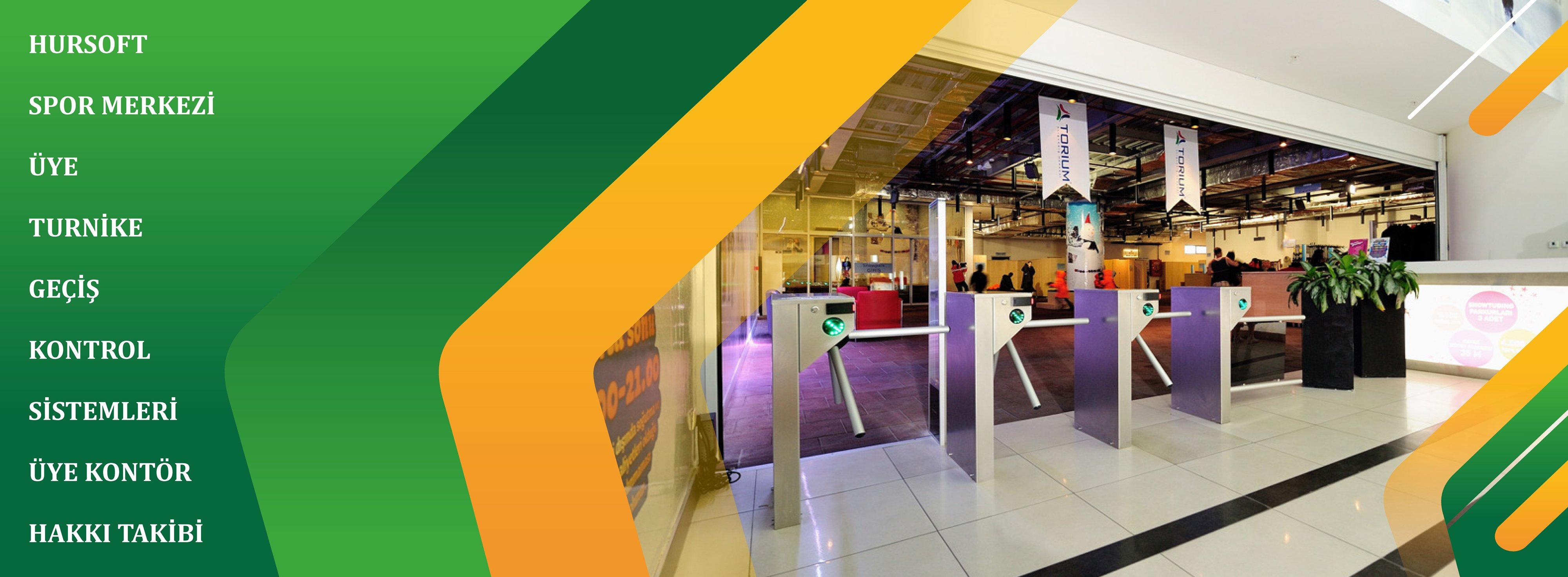 SPOR SALONU TURNİKE SİSTEMLERİ
