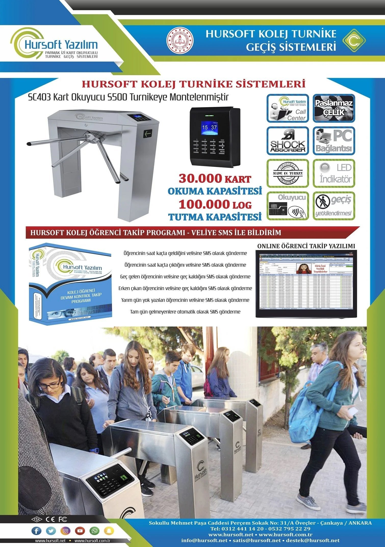 KOLEJ TURNİKE SİSTEMLERİ