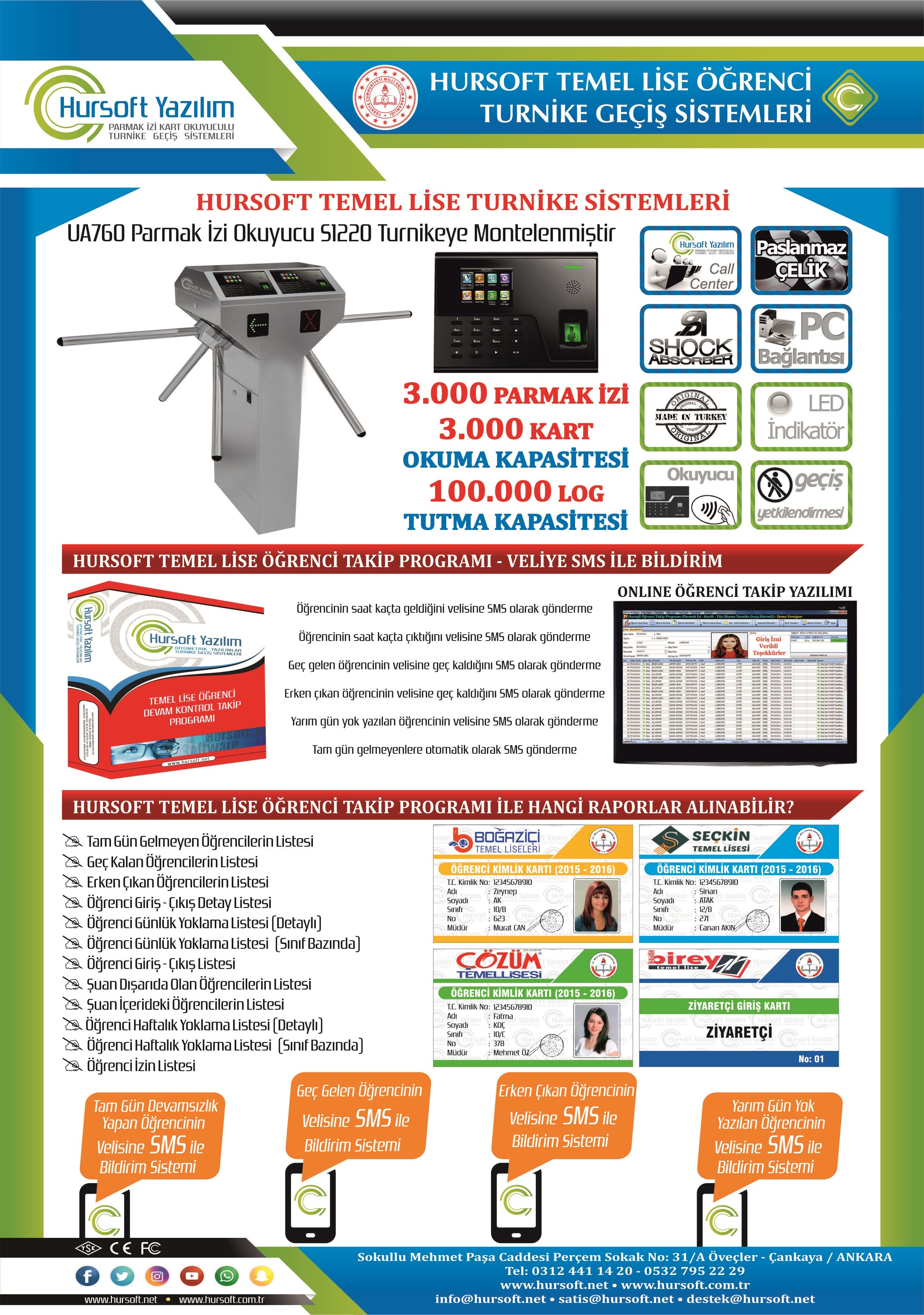 Temel Lise Geçiş Sistemi, Temel Lise Turnike Geçiş Sistemi, Temel Lise Turnike Sistemi, Liselerde Turnike, Liselerde Turnike İle Giriş Çıkış, Okul Turnike Sistemleri