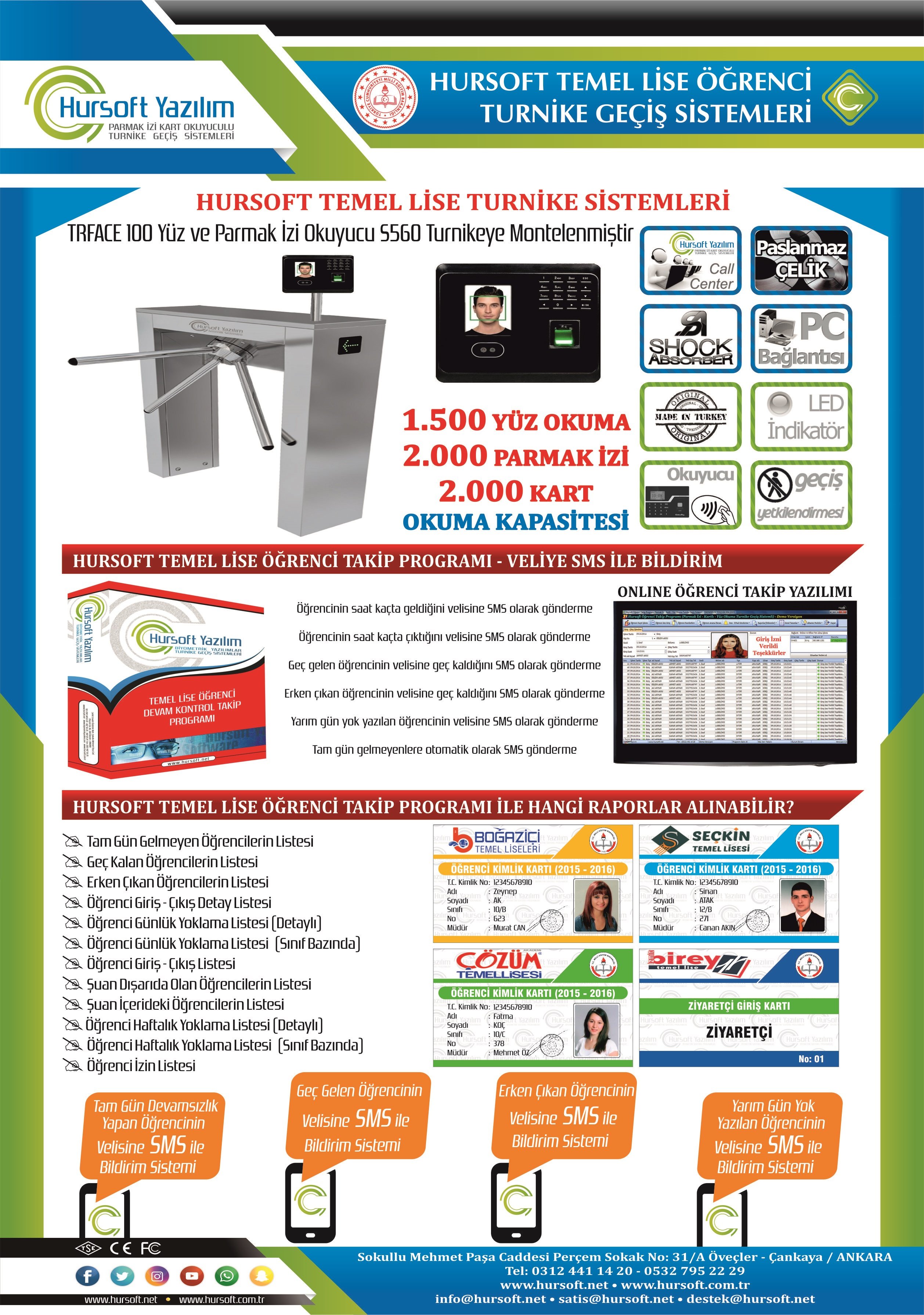 Temel Lise Geçiş Sistemi, Temel Lise Turnike Geçiş Sistemi, Temel Lise Turnike Sistemi, Liselerde Turnike, Liselerde Turnike İle Giriş Çıkış, Okul Turnike Sistemleri