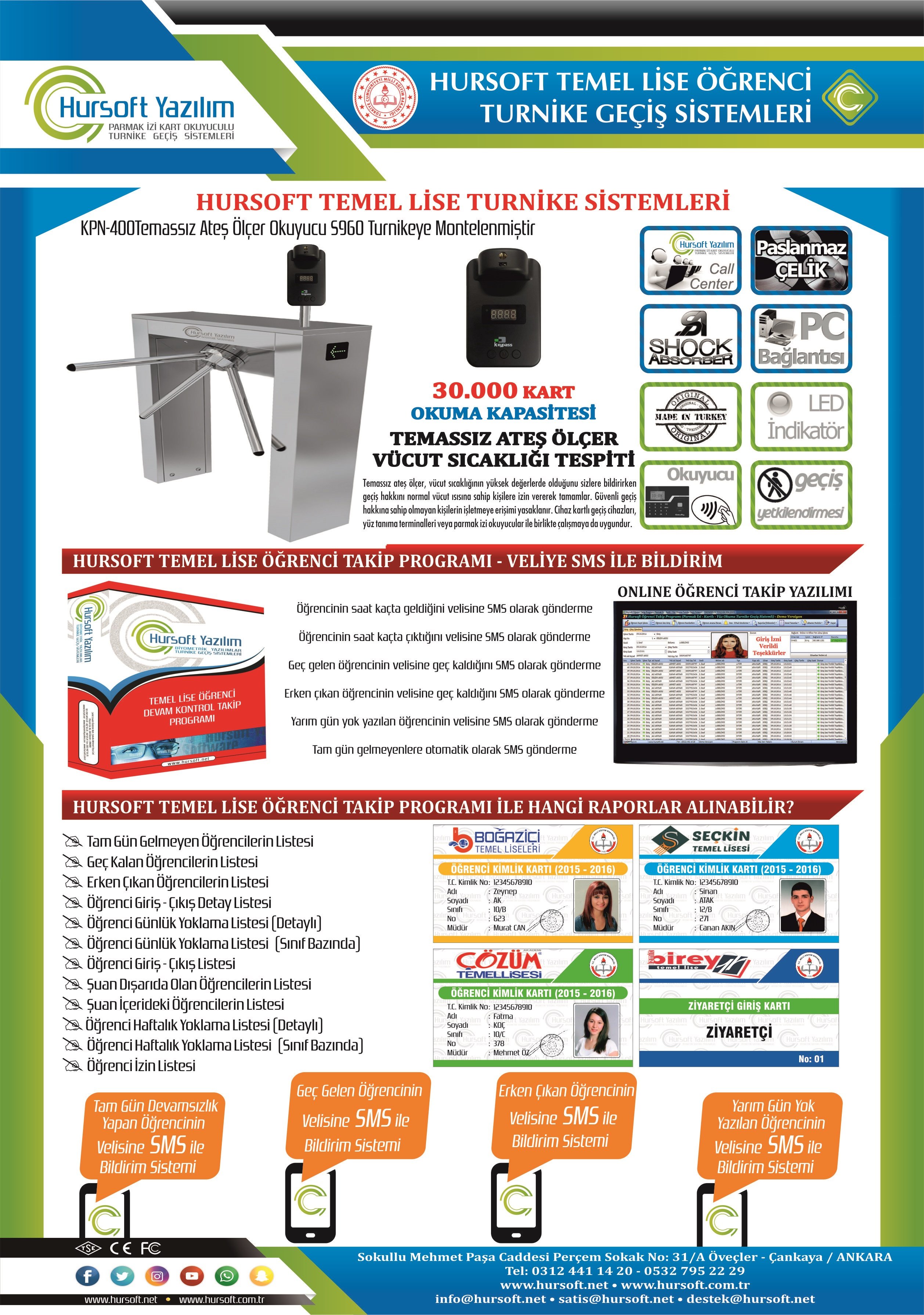 Temel Lise Geçiş Sistemi, Temel Lise Turnike Geçiş Sistemi, Temel Lise Turnike Sistemi, Liselerde Turnike, Liselerde Turnike İle Giriş Çıkış, Okul Turnike Sistemleri