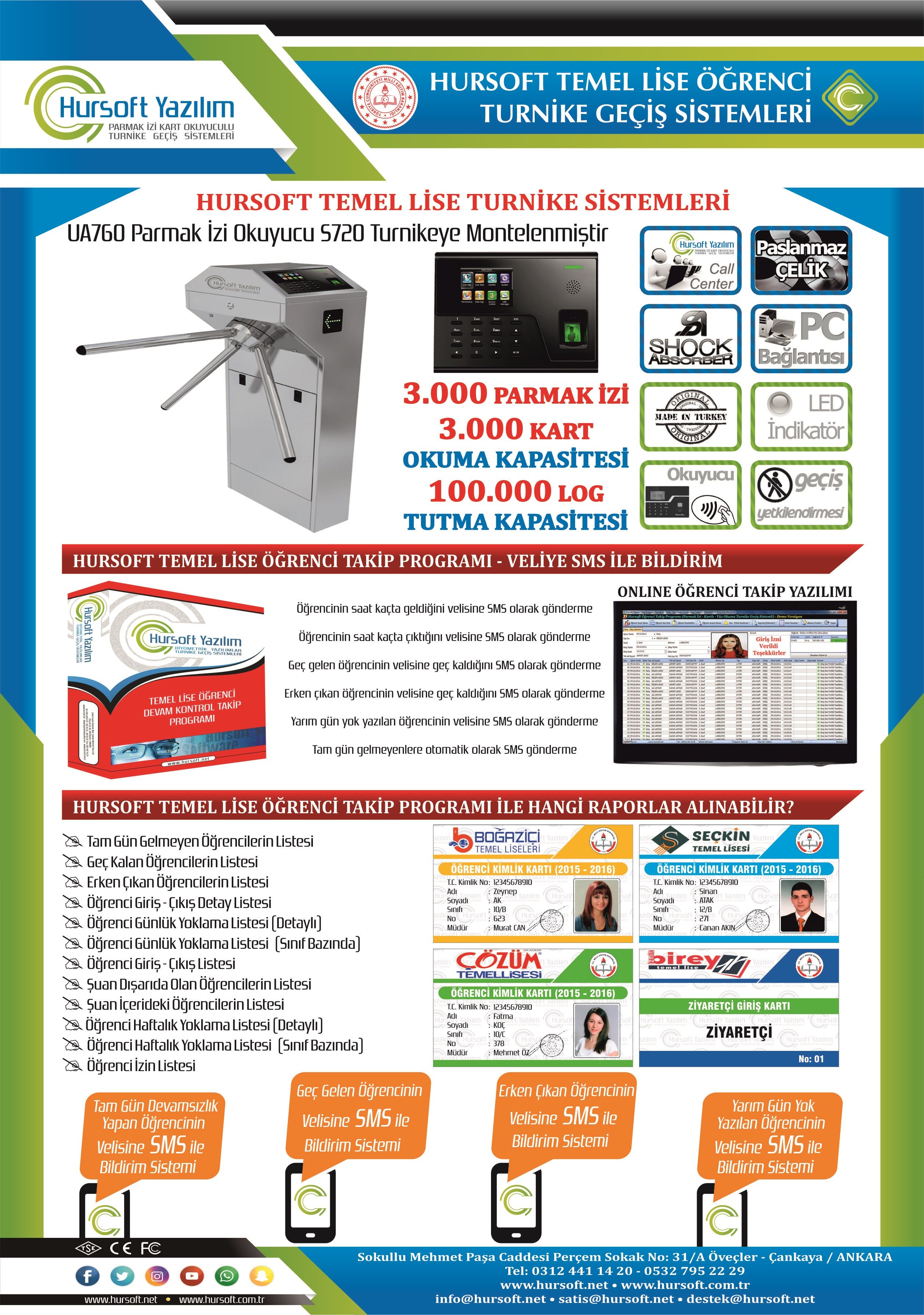 Temel Lise Geçiş Sistemi, Temel Lise Turnike Geçiş Sistemi, Temel Lise Turnike Sistemi, Liselerde Turnike, Liselerde Turnike İle Giriş Çıkış, Okul Turnike Sistemleri