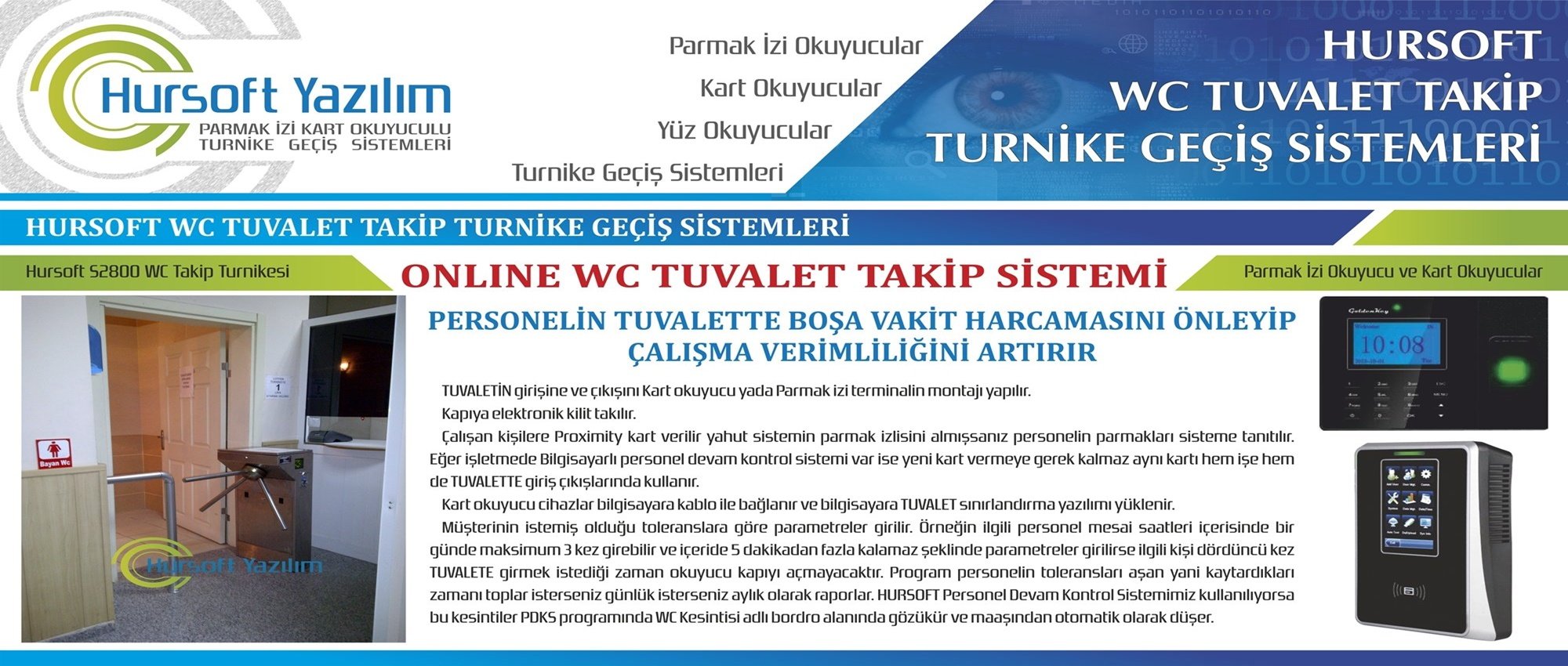 TUVALET TURNİKESİ, WC TUVALET TAKİP SİSTEMİ