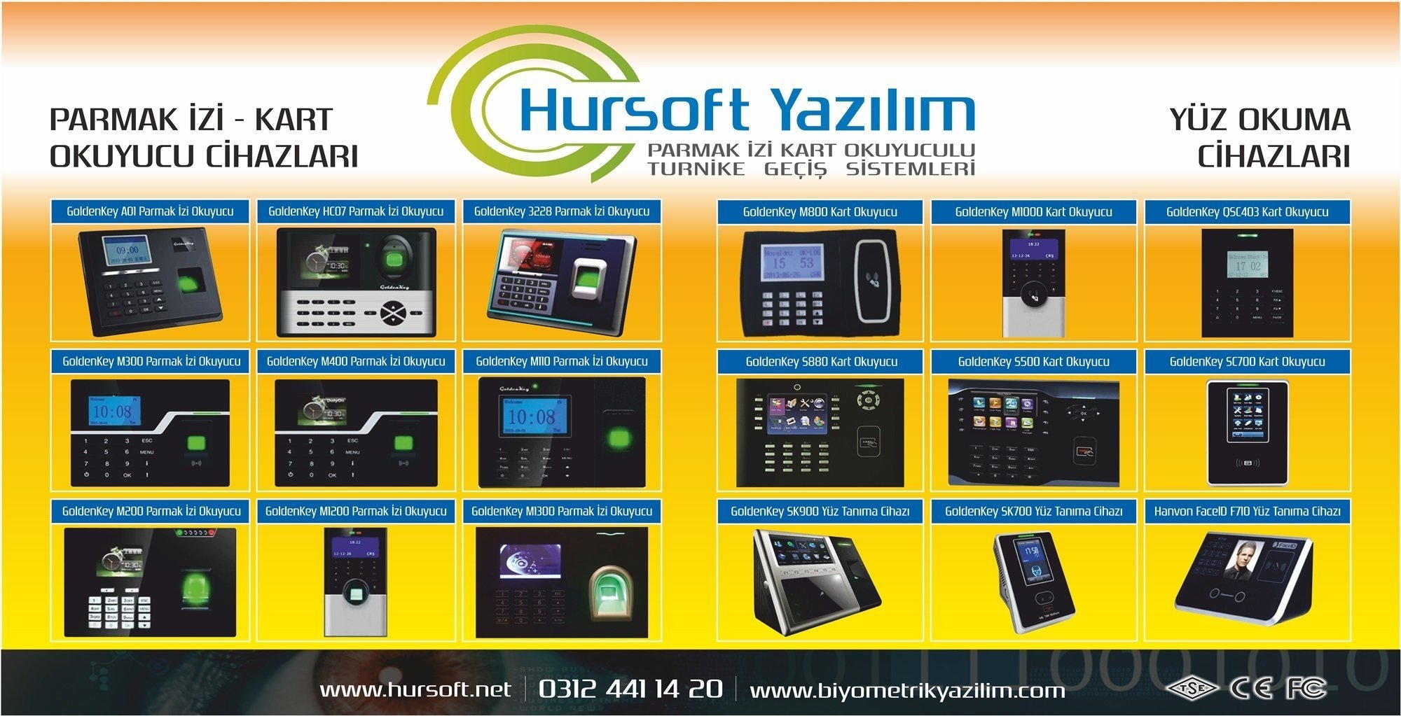 YÜZ OKUMA CİHAZLARI ANKARA