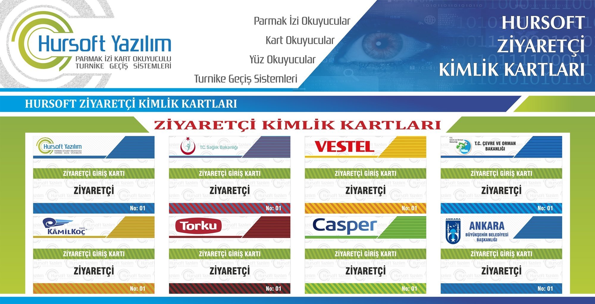 Ziyaretçi Kimlik Kartları