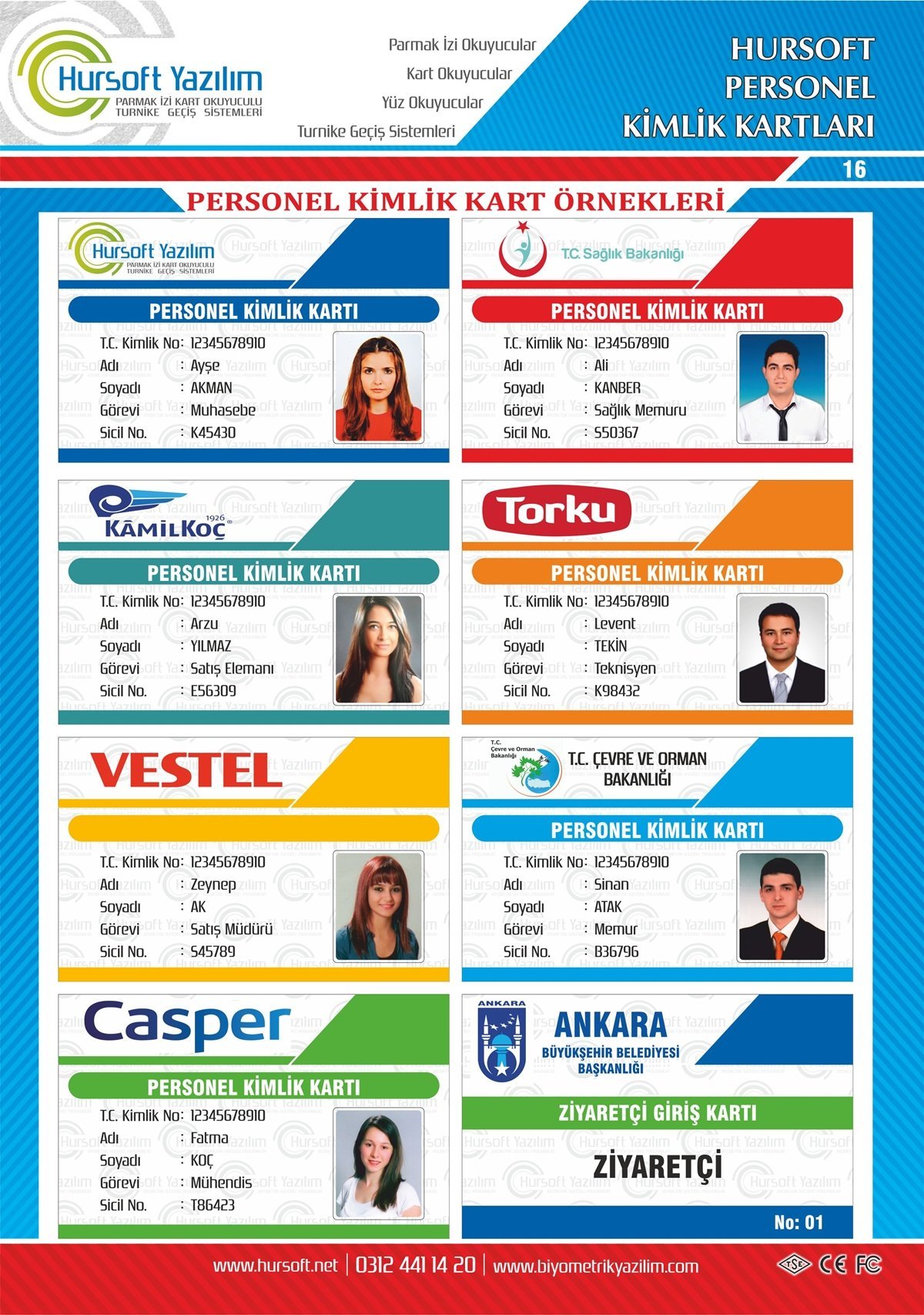 PARMAK İZİ OKUMA CİHAZLARI