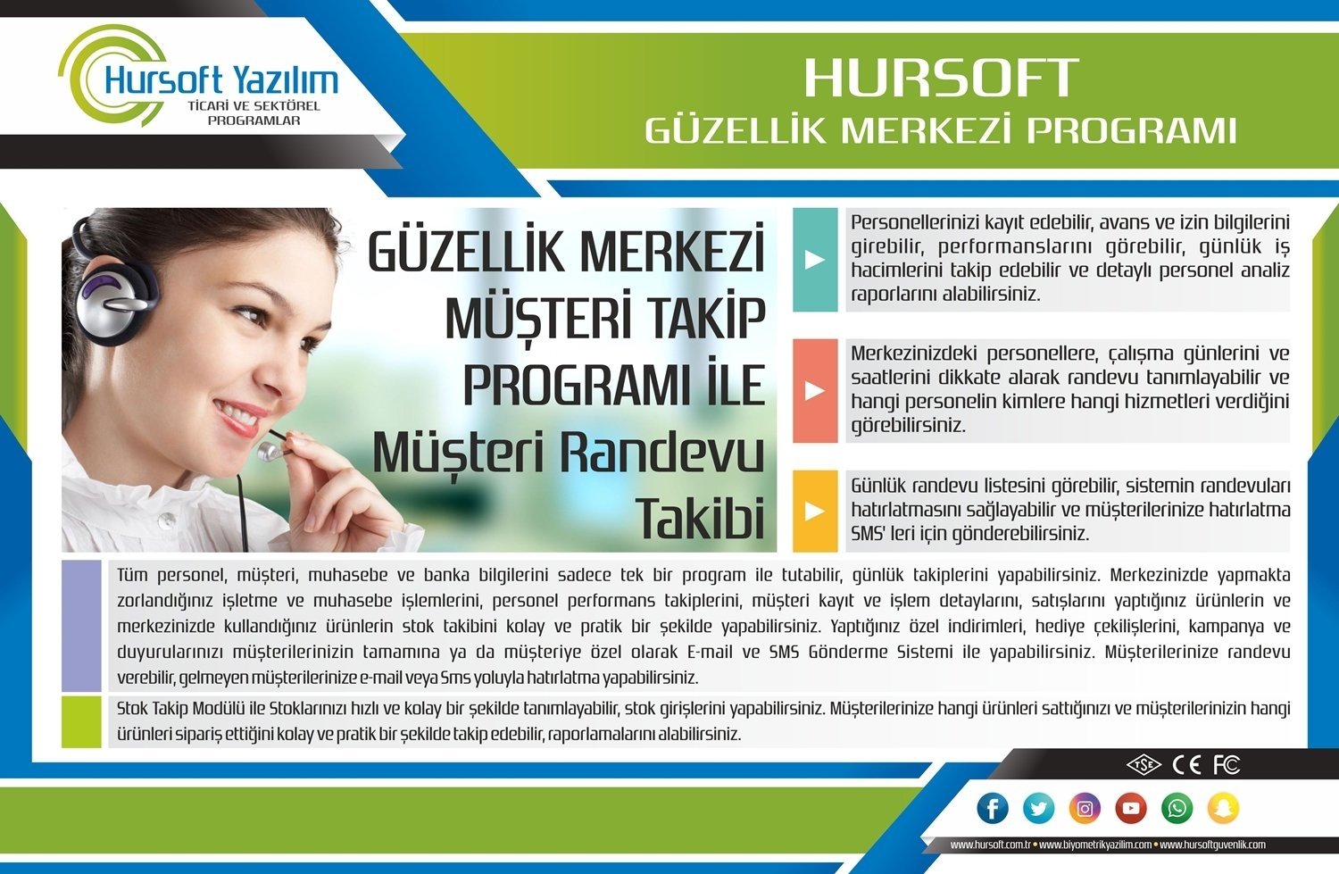 GÜZELLİK MERKEZİ PROGRAMI