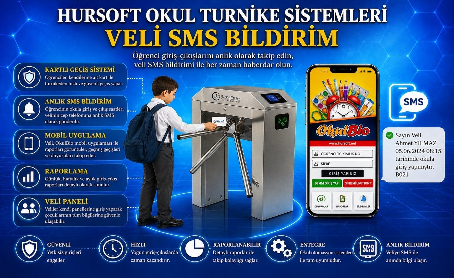 En Kaliteli Okul Turnike Sistemleri | Öğrenci Güvenliği İçin En İyisi