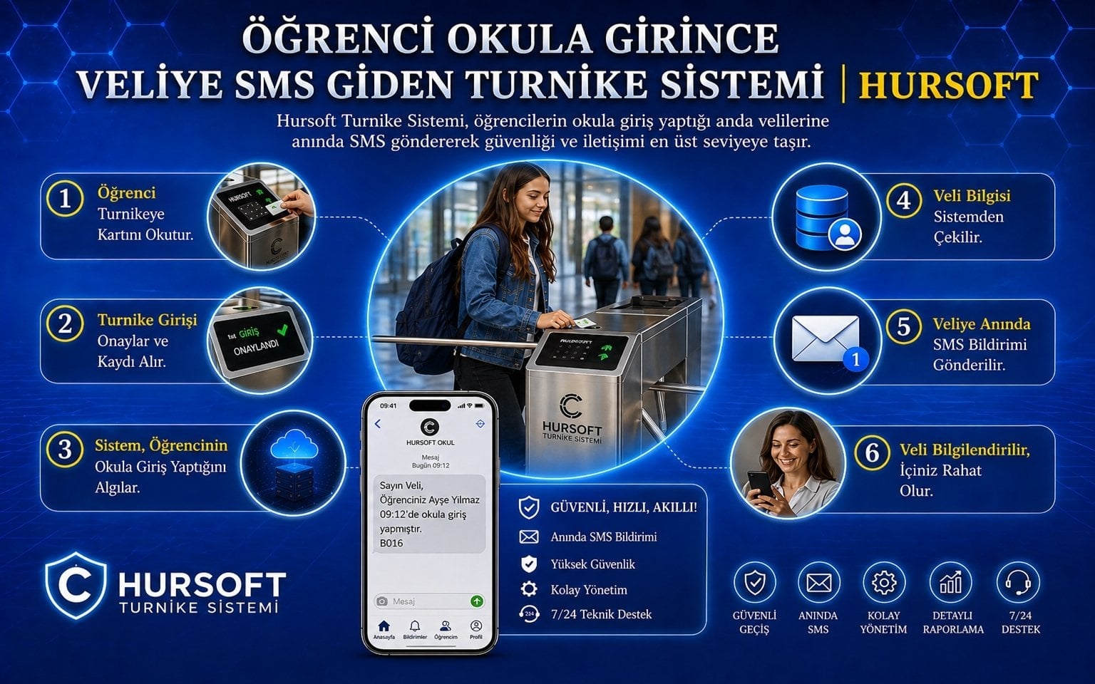 En Kaliteli Okul Turnike Sistemleri | Öğrenci Güvenliği İçin En İyisi