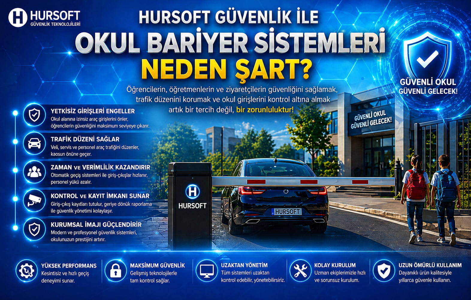 Okul Bariyer Sistemleri Şart