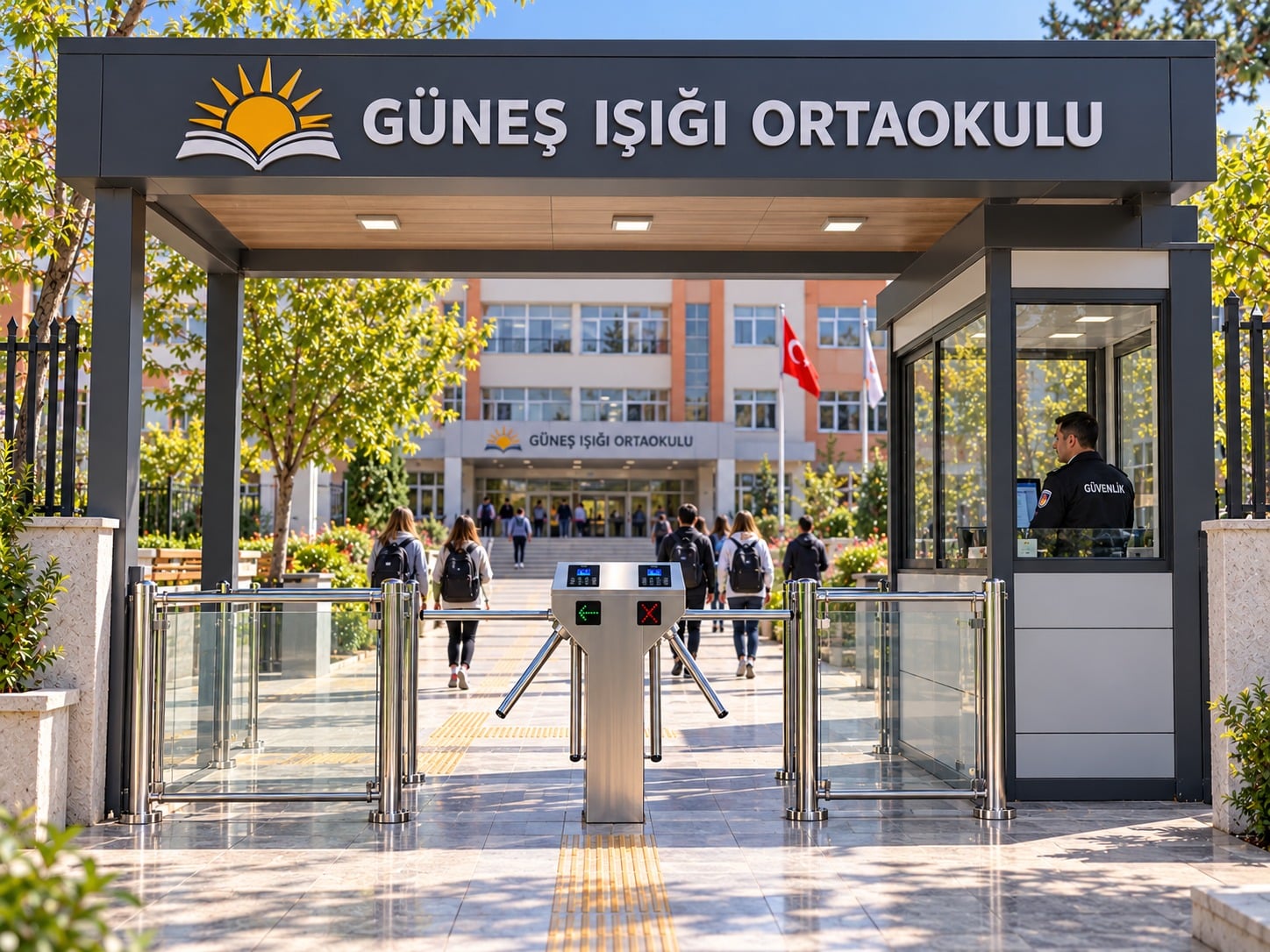 Okul Turnike Sistemleri