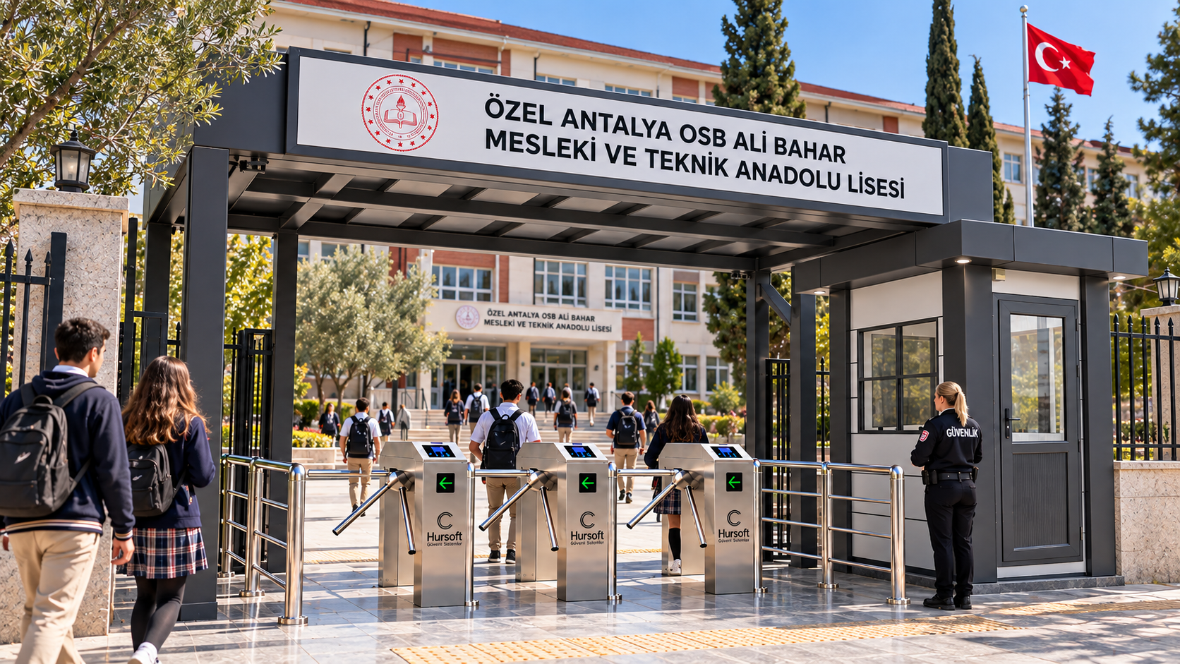 Okul Turnike Sistemleri Veli Sms Bildirim