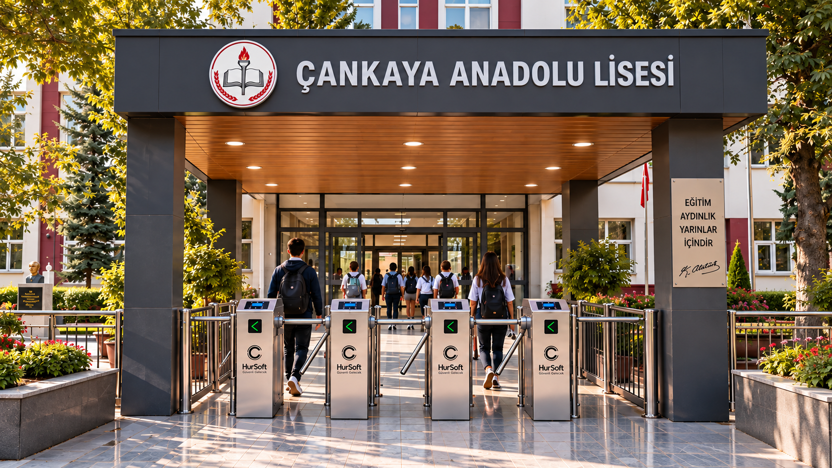 Okul Turnike Sistemleri Okulbio Mobil Uygulama Bildirim