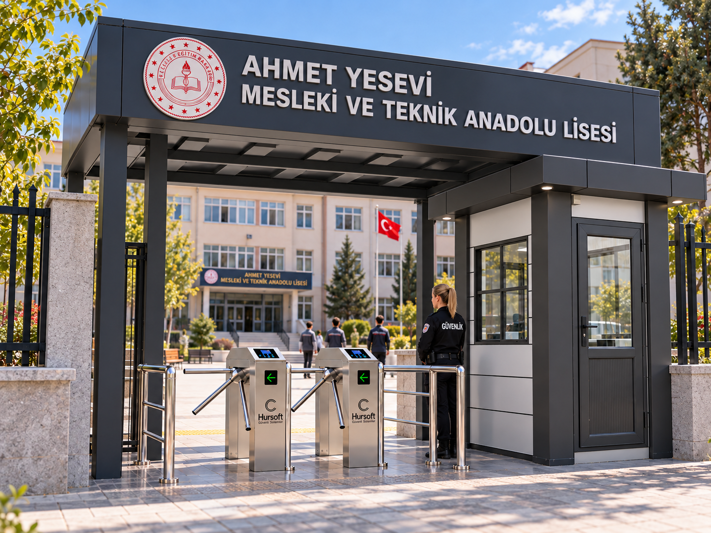 Okul Turnike Sistemleri Veli Sms Bildirim