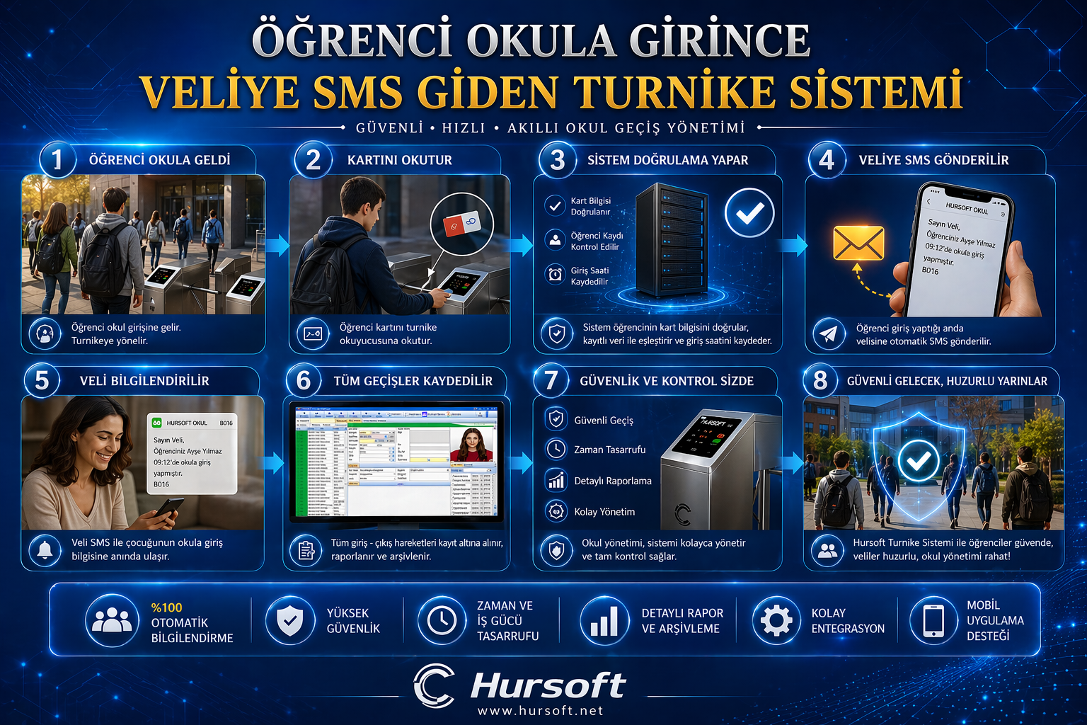 En iyi Okul Turnike Sistemleri