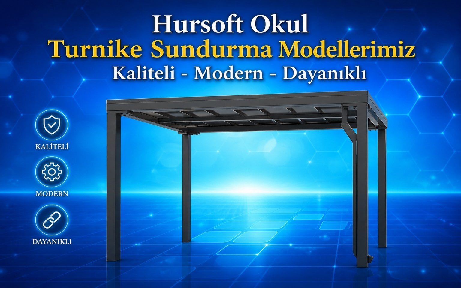 Okul Turnike Sundurma Modellerimiz