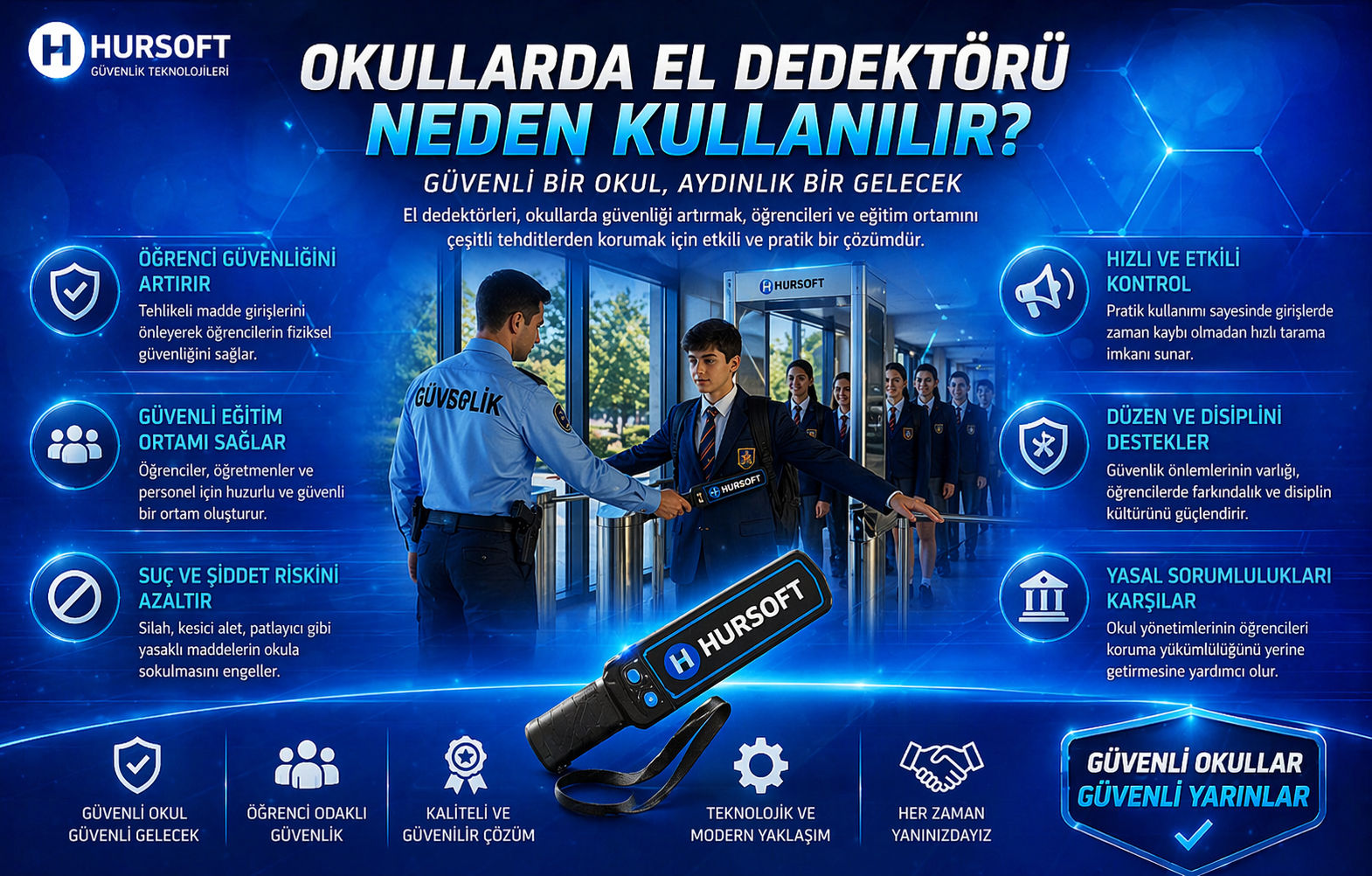 Neden Okullarda Kapı Dedektörü Kullanılmalı