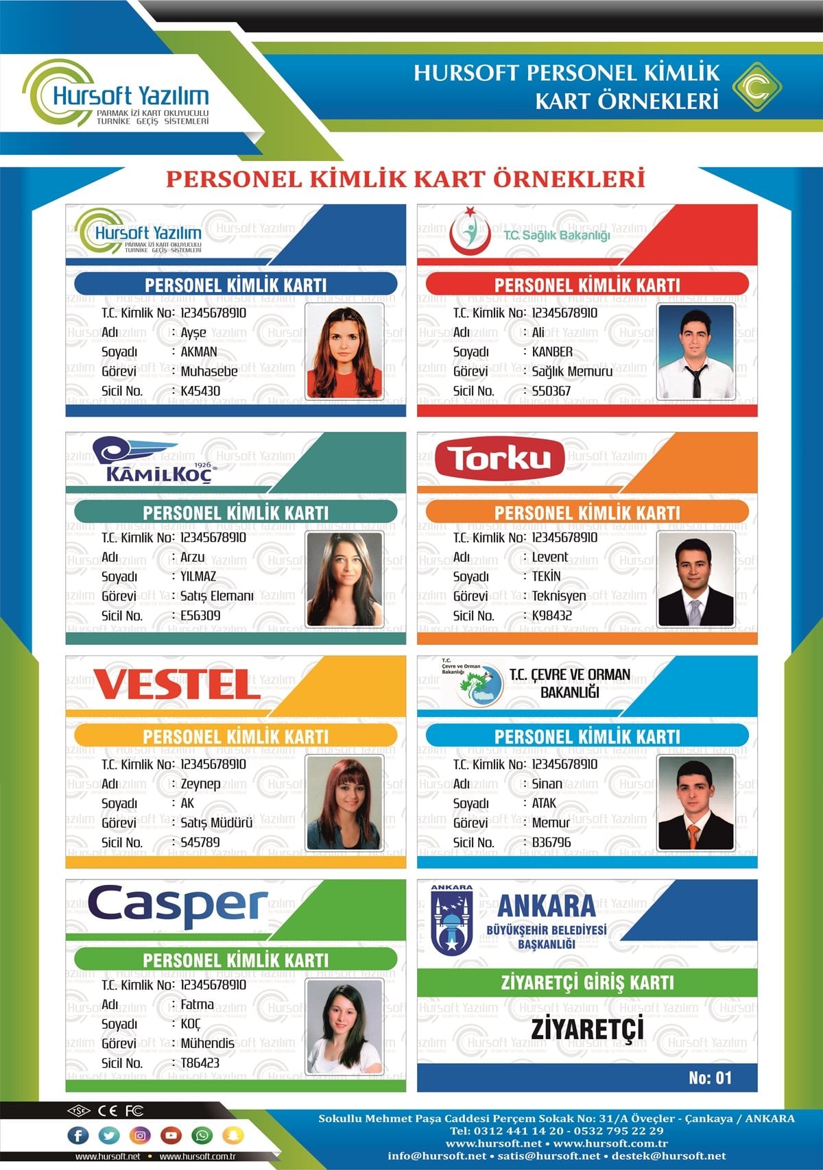 Personel Devam Kontrol Programı - Personel Turnike Sistemleri