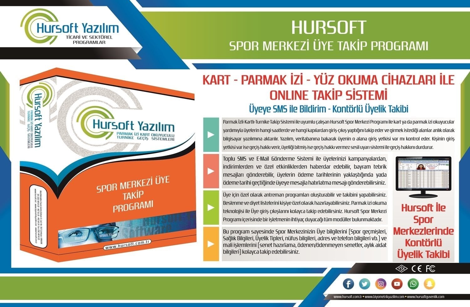 Spor merkezi turnike sistemleri