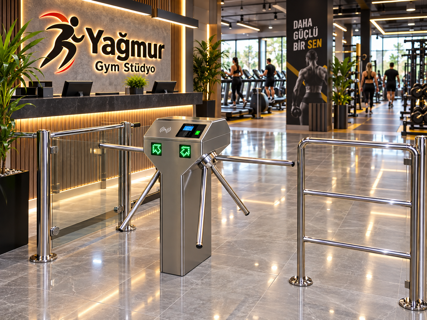 Spor Merkezi Turnike Fiyatları