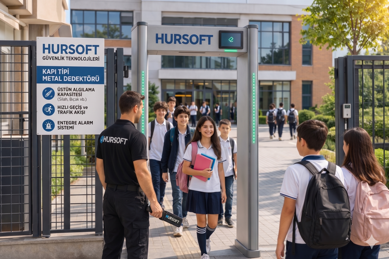 Okullarda Kapı Tipi Metal Dedektörler Neden Kullanılmalı?