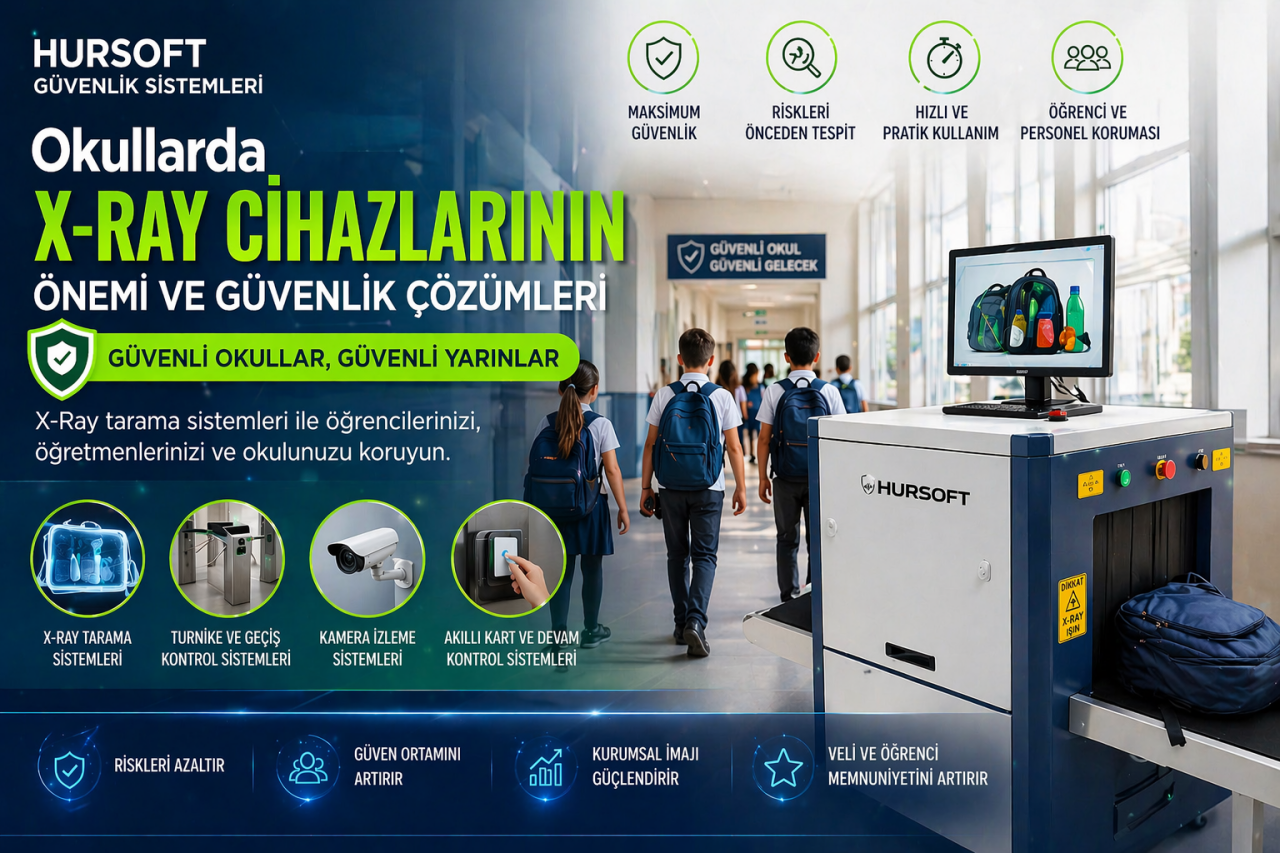 Okullarda X-Ray Cihazlarının Önemi ve Güvenlik Çözümleri