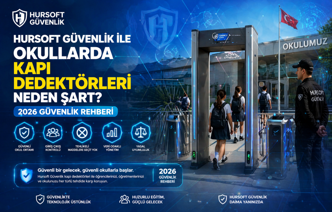 Okullarda Kapı Dedektörleri Neden Şart? 2026 Güvenlik Rehberi
