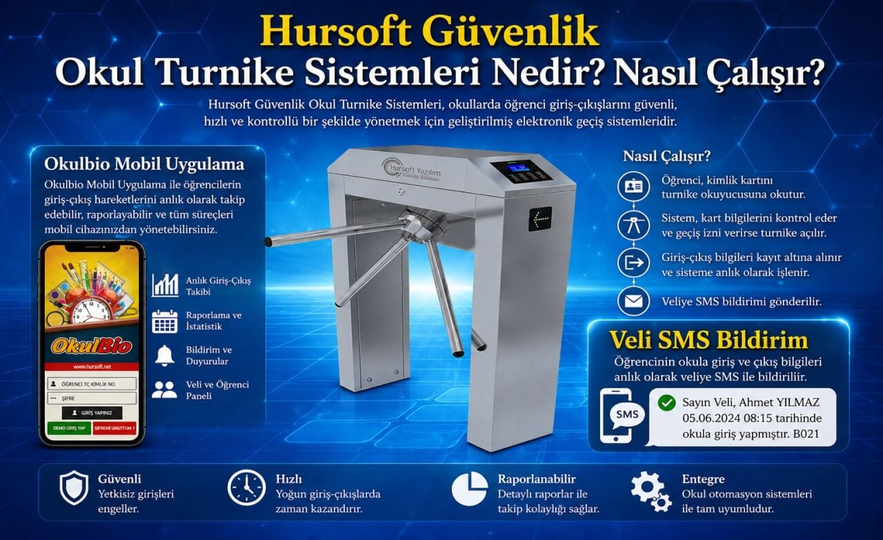 Okul Turnike Sistemleri Nedir? Nasıl Çalışır?