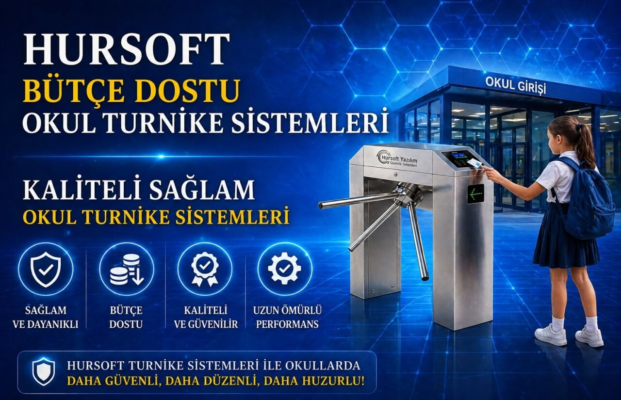 Bütçe Dostu ve Uzun Ömürlü Okul Turnike Sistemleri Nasıl Bulunur?