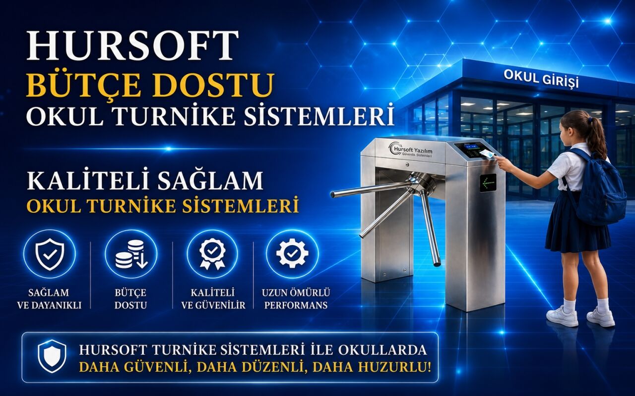 Bütçe Dostu ve Uzun Ömürlü Okul Turnike Sistemleri Nasıl Bulunur?