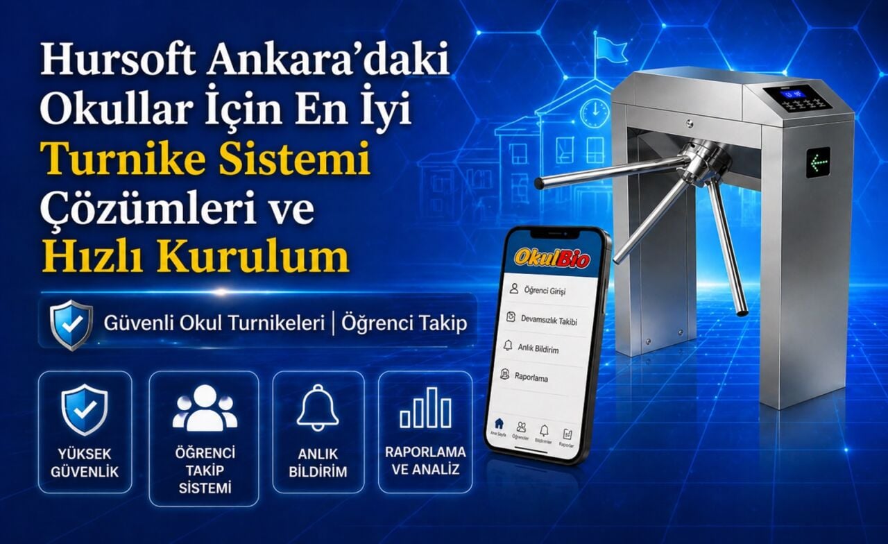 Ankara'daki Okullar İçin En İyi Turnike Sistemi Çözümleri ve Hızlı Kurulum