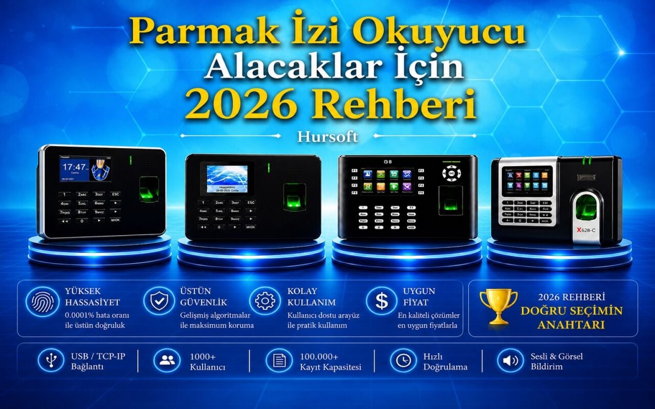 Parmak İzi Okuyucu Alacaklar İçin 2026 Rehberi Hursoft