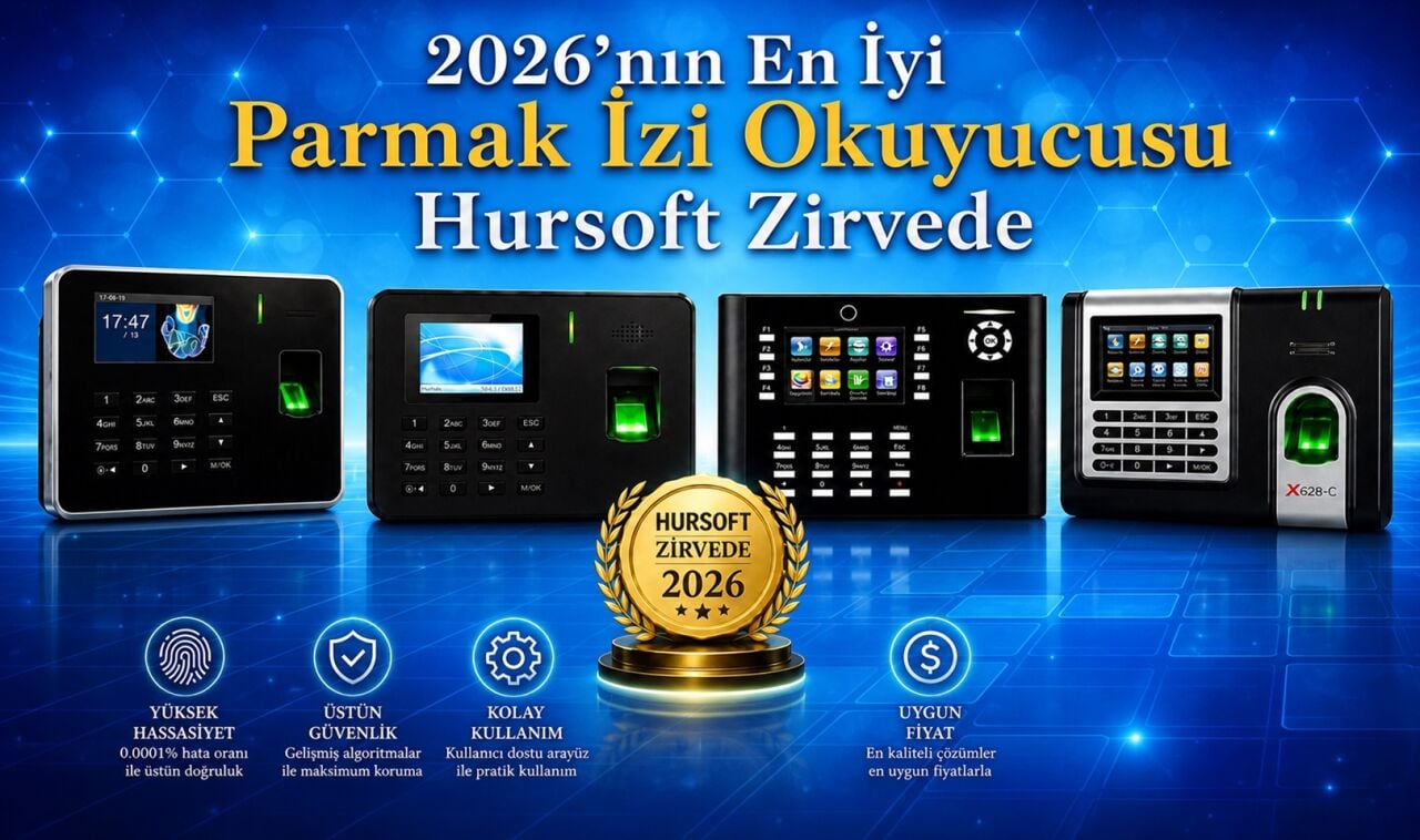 2026’nın En İyi Parmak İzi Okuyucusu – Hursoft Zirvede
